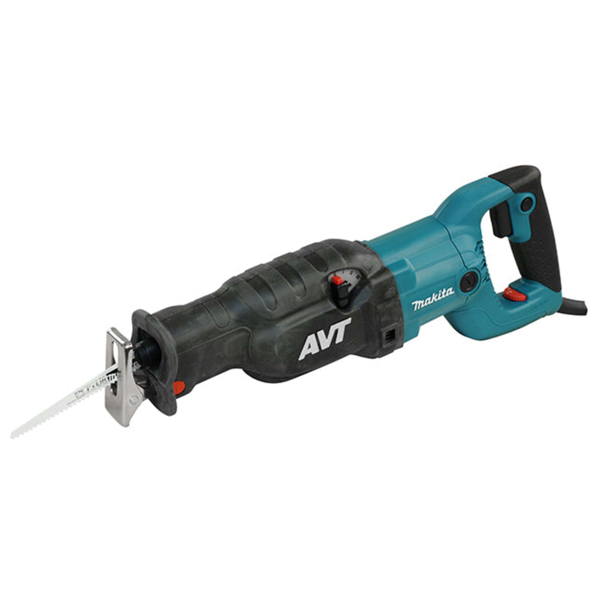 Makita JR3070CT Reciprocating Saw with Metal Case: 15 AMP, Anti-Vibration, 3 Orbital Settings, Tool-Less Blade Change, Variable Speed Dial, Ergo Grip