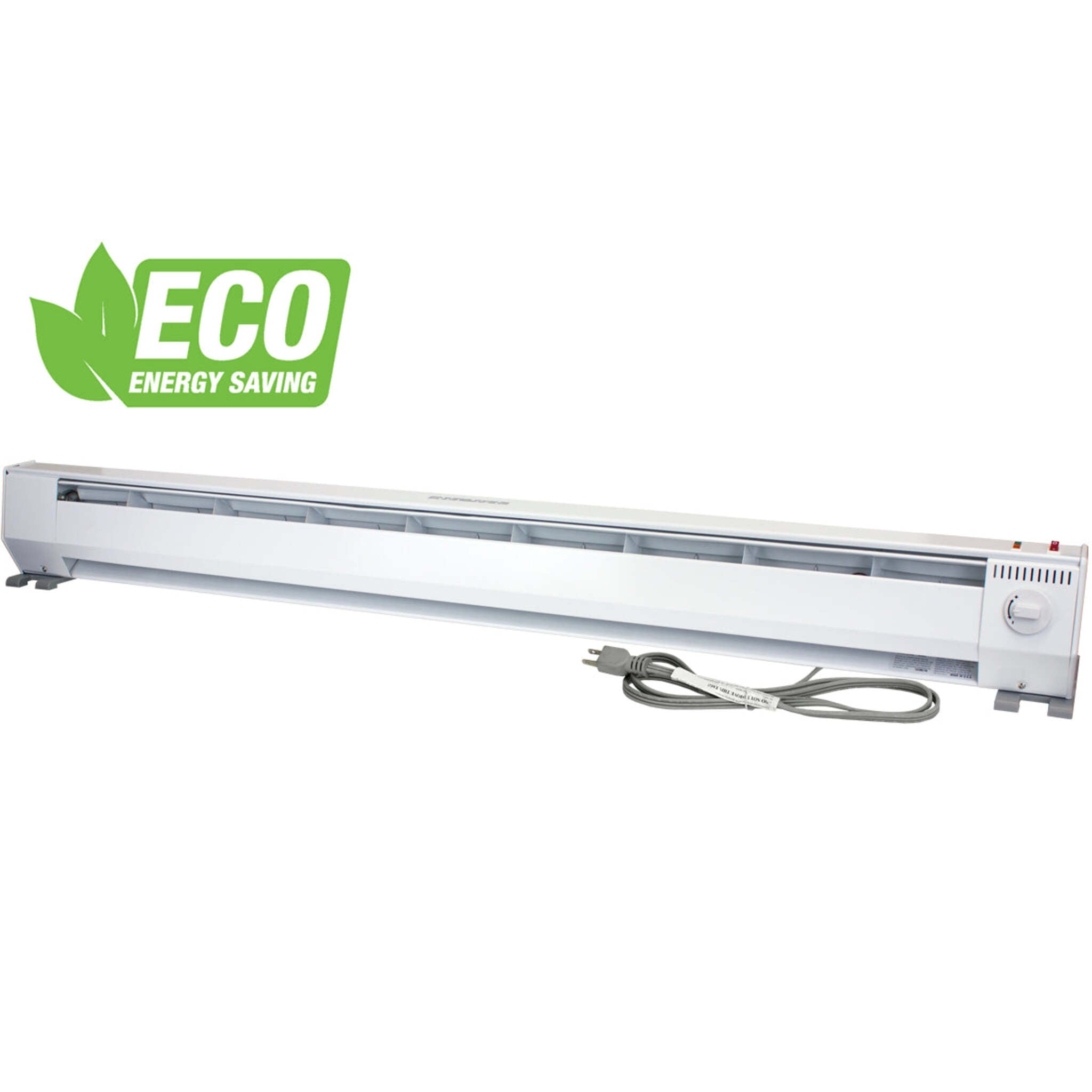 King Electric KP1215-ECO Portable 2-Stage Baseboard Heater with ECO-Stat | 120V