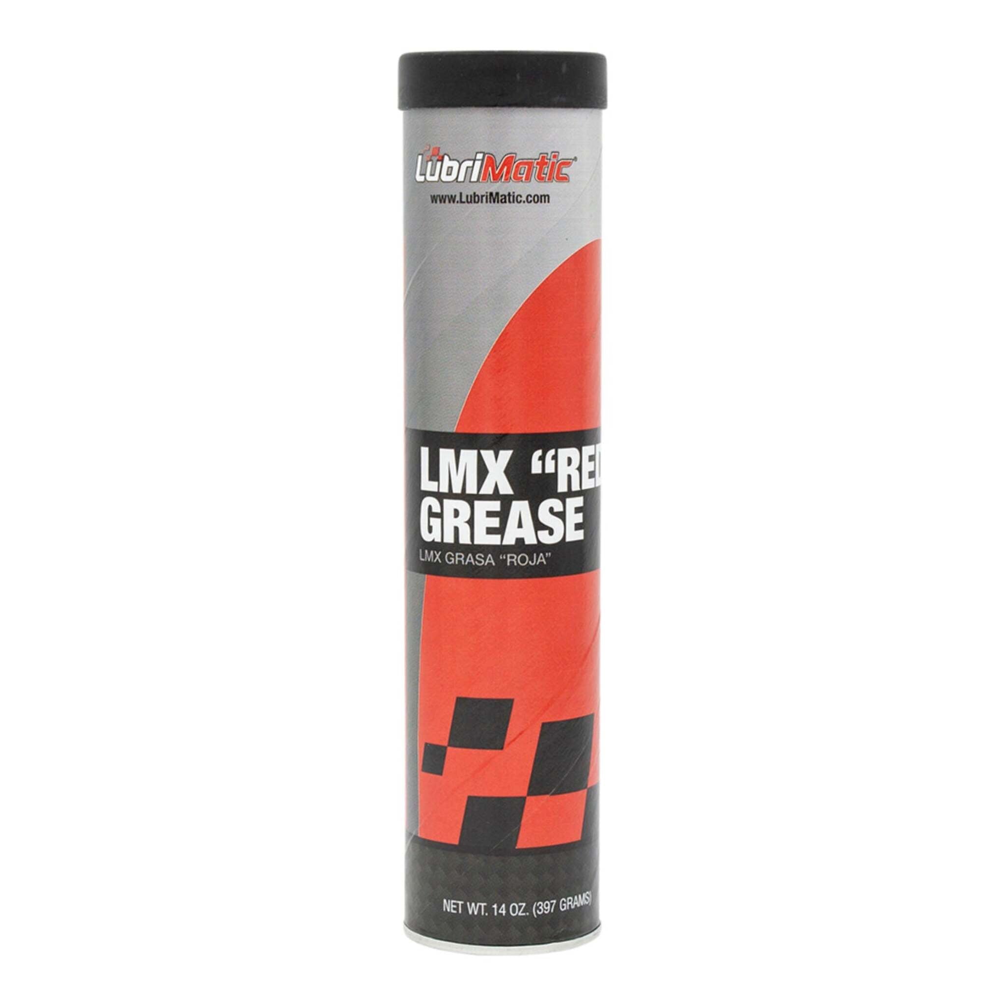 LubriMatic 11390 LMX® Red Heavy Duty Lithium Complex Grease | Extreme Temperature, High Pressure, Water Resistant for Industrial & Agricultural Use