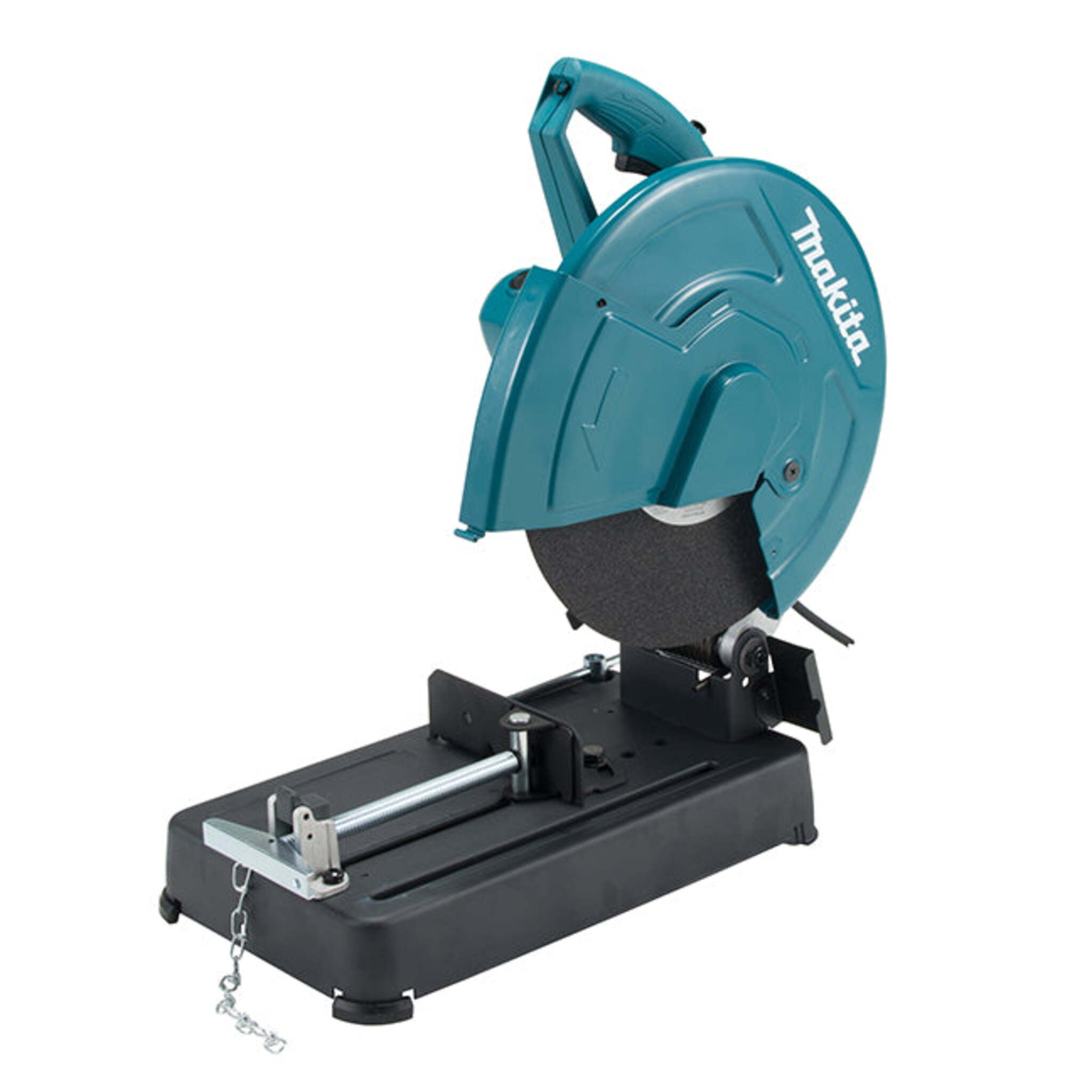 Makita LW1401 14" Portable Cut-off Saw, Adjustable Guide Plate, Quick Release Vise, Depth Stop, Safety Lock, Large Handle, Precise Heavy-Duty Cutting