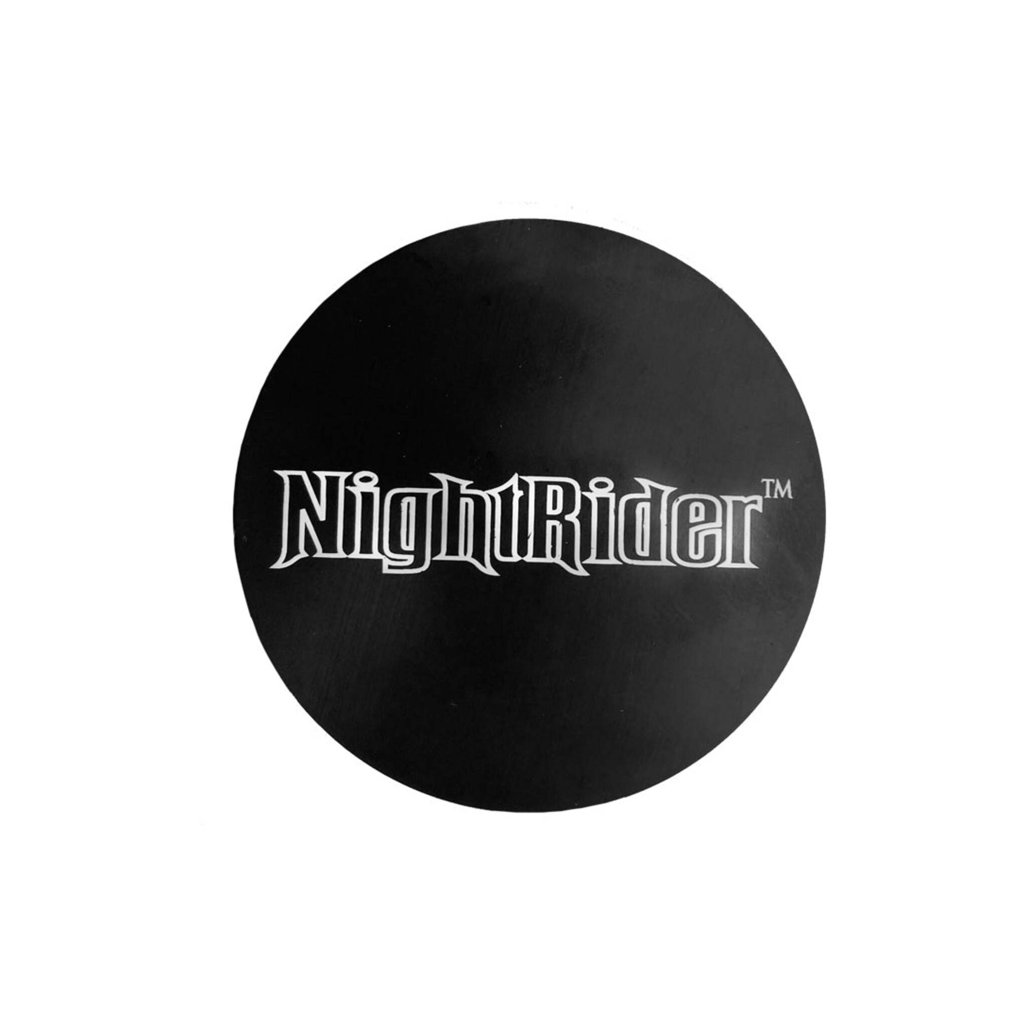 NightRider 3.75″ Round Magnetic Plate with Strong Adhesive Backing for Secure Beacon Mounting on Non-Magnetic Surfaces - Versatile and Easy-to-Use