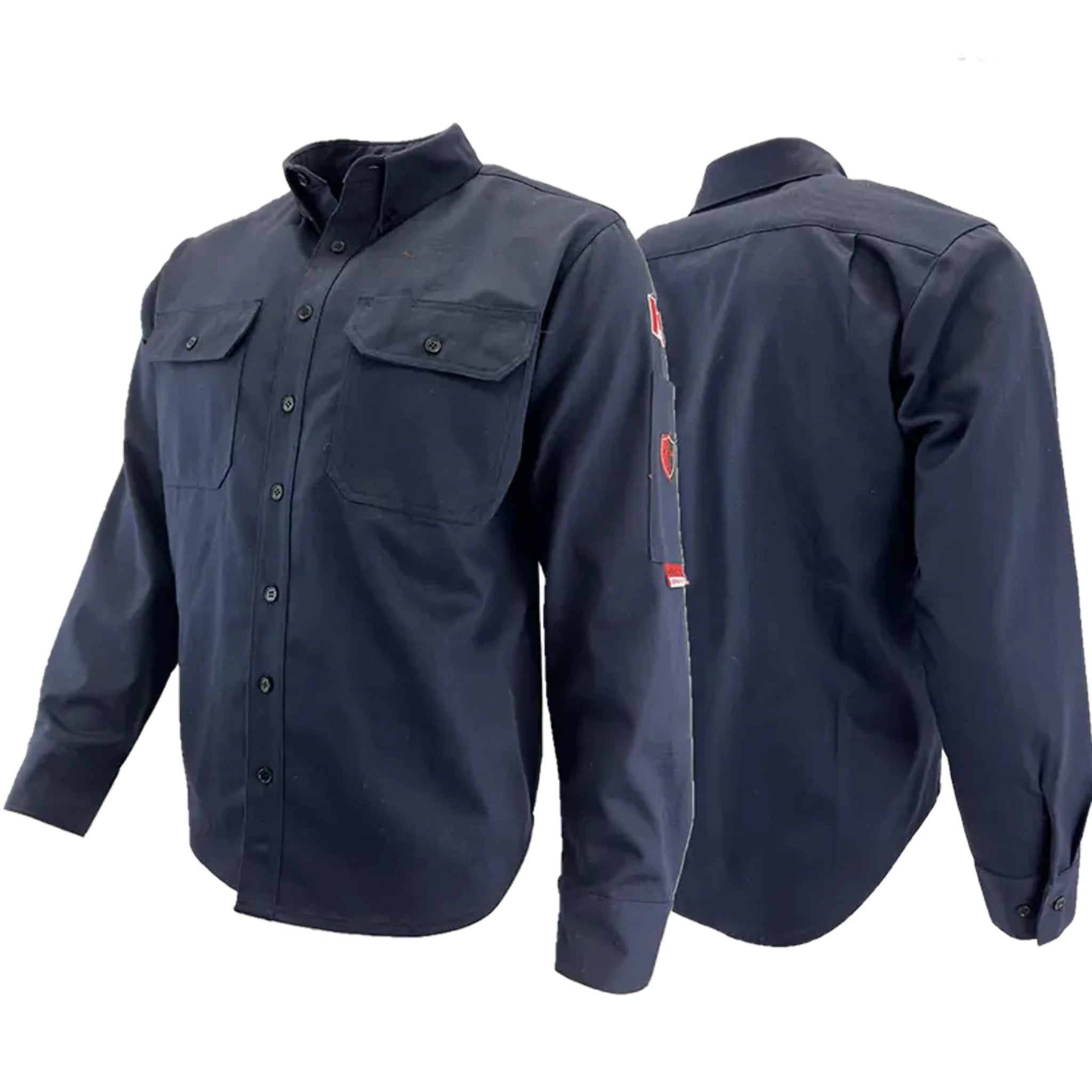 Atlas 404 Flame Resistant 8 oz 88% Cotton/12% Nylon Work Shirt | Supersoft® Technology, HRC 2, Superior Comfort and Protection | Sizes XS-7XL