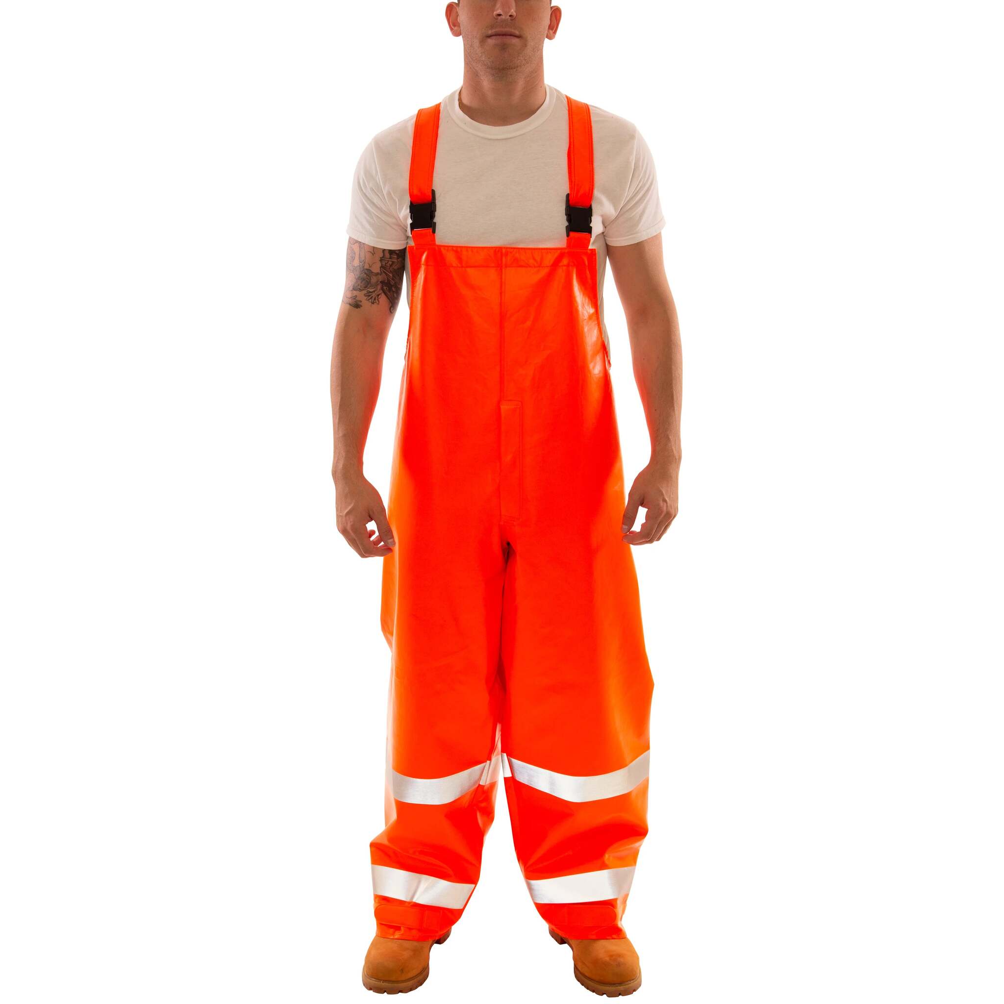 Tingley Eclipse™ Overalls - Quad-Hazard® Hi-Vis, Liquid Proof, Arc Flash & Fire Resist | NFPA 70E, CSA Z96 | Thermo-Grid® Tech, Class 3 Level 2 | Sizes S-5XL