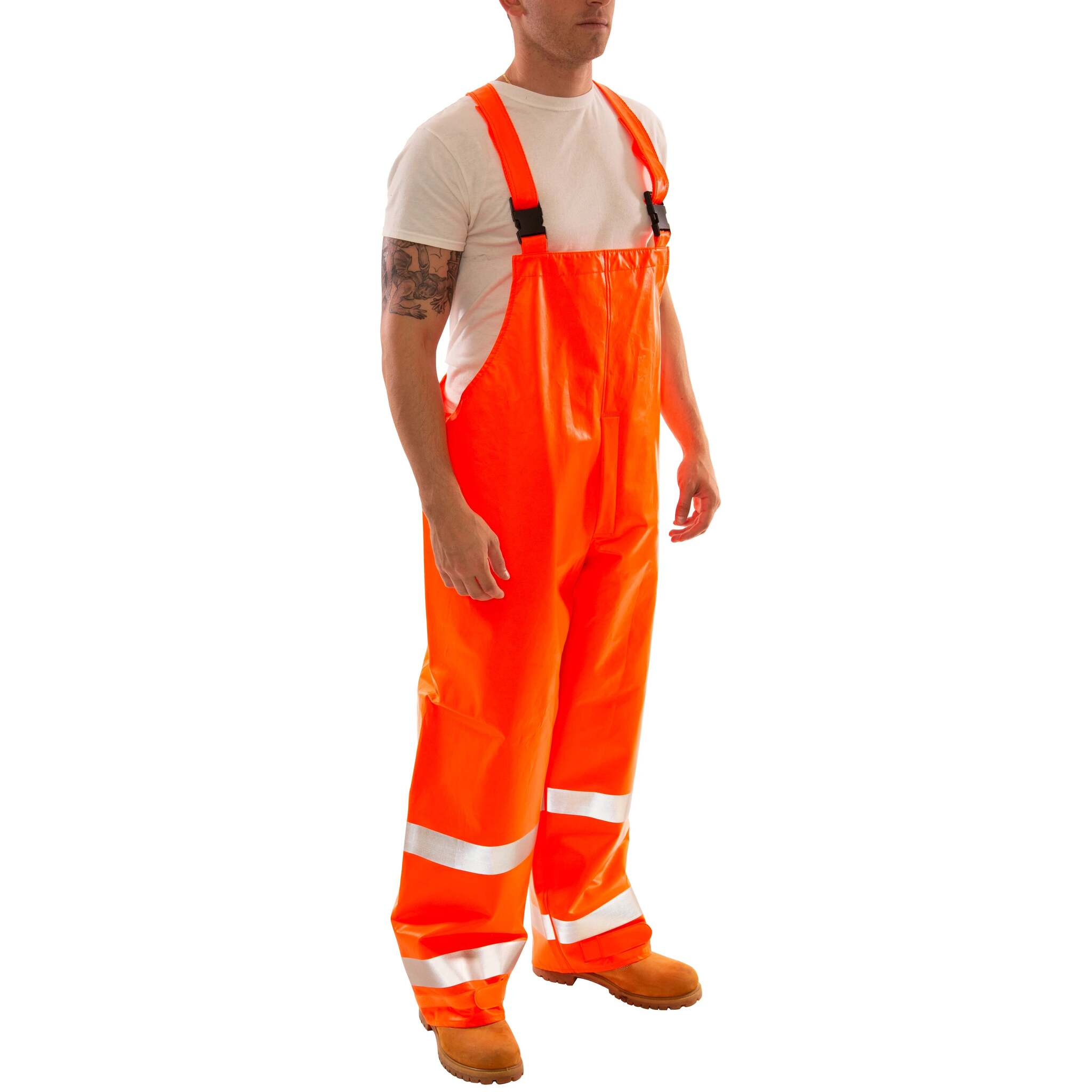 Tingley Eclipse™ Overalls - Quad-Hazard® Hi-Vis, Liquid Proof, Arc Flash & Fire Resist | NFPA 70E, CSA Z96 | Thermo-Grid® Tech, Class 3 Level 2 | Sizes S-5XL