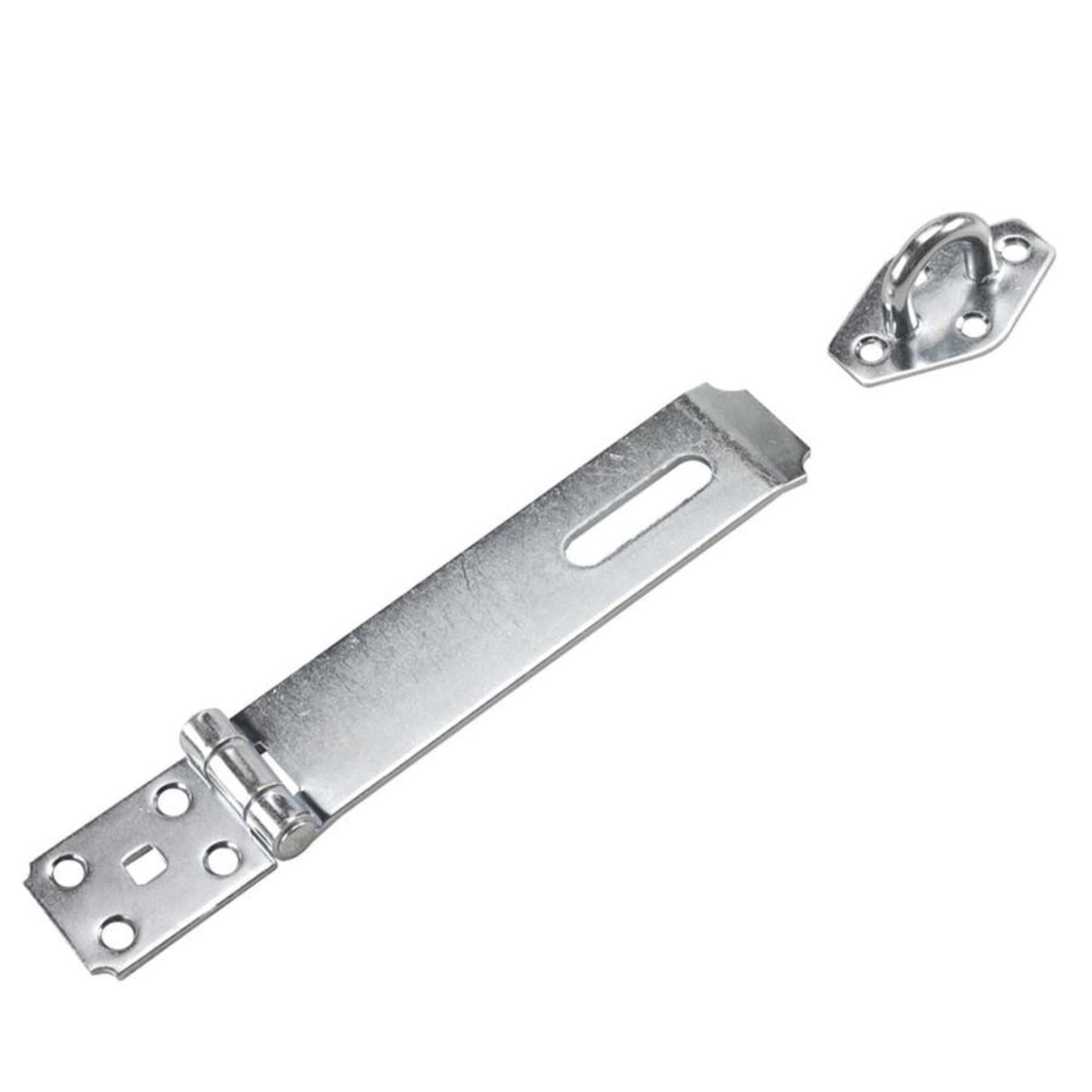 Heavy Duty Straight Zinc Plated Steel Security Hasp