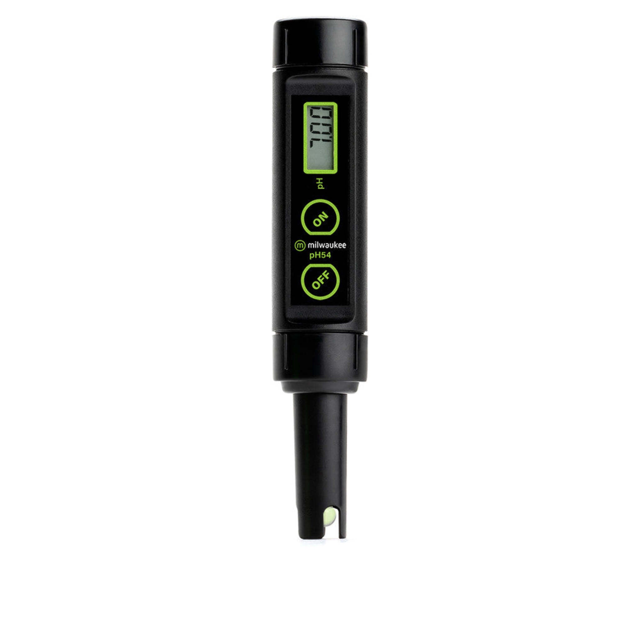 Milwaukee pH54 Waterproof pH Tester with Replaceable Probe - High Accuracy, Easy Calibration, Long Battery Life, IP65 Rated, Durable and Reliable