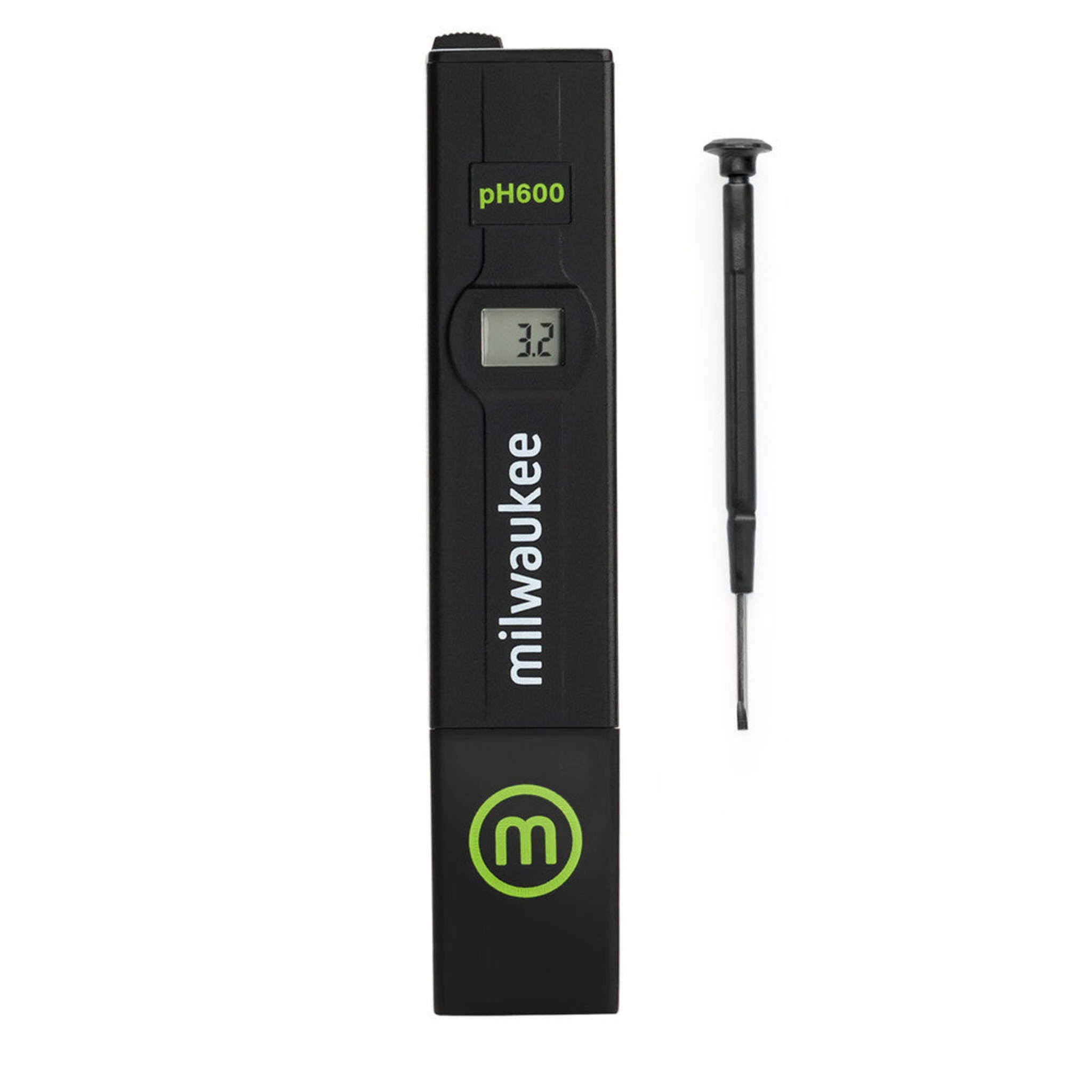 Milwaukee Digital pH Pen - Fast, Accurate Readings, LCD Display, Easy Calibration, Long Battery Life, Protective Cap, 7.01 Solution Included