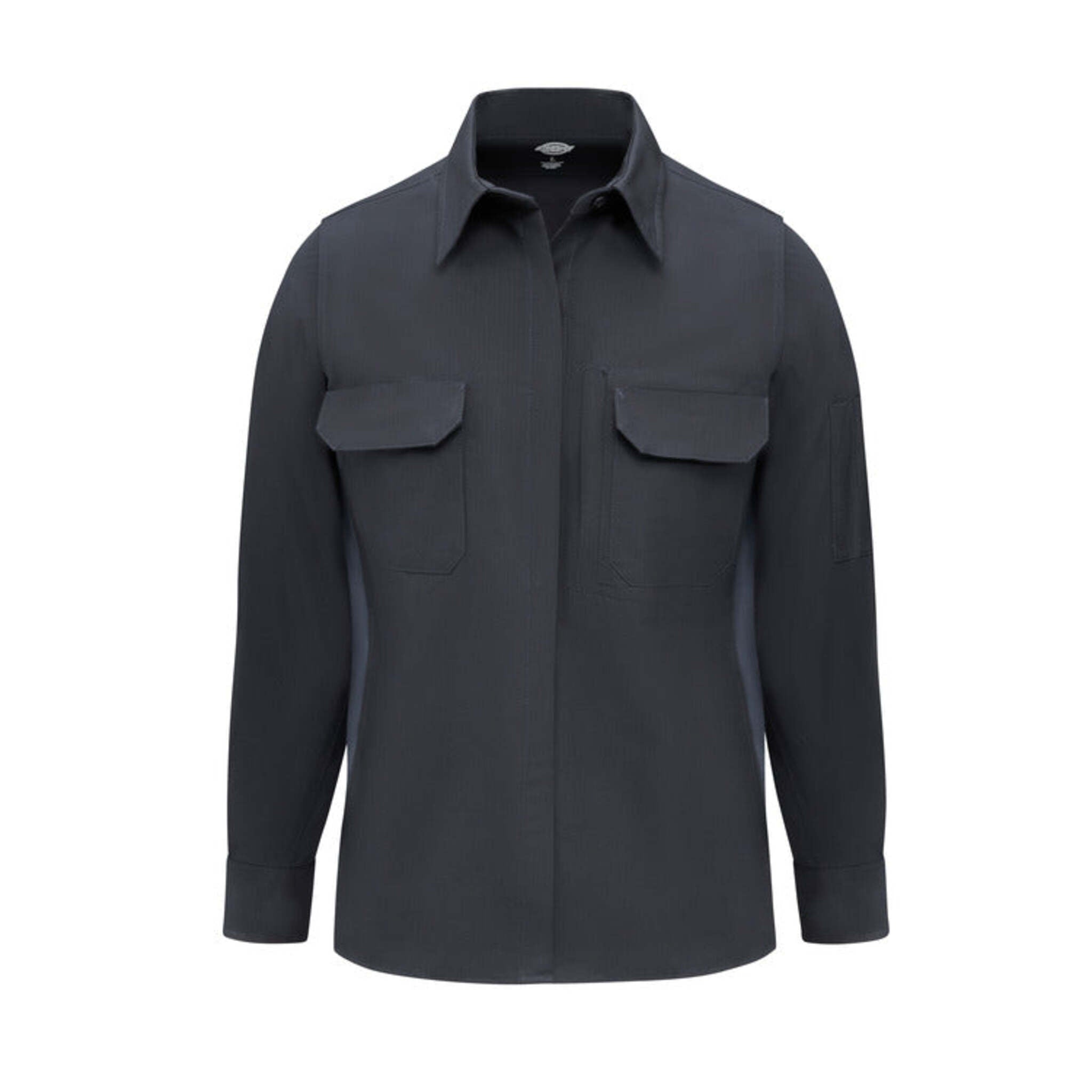 Dickies Women's FL94 Tactical Long-Sleeve Ripstop Shirt - FLEX Panels, Mesh Ventilation, Secure Pockets, Durable Fabric, Professional Fit | Sizes XS-2XL