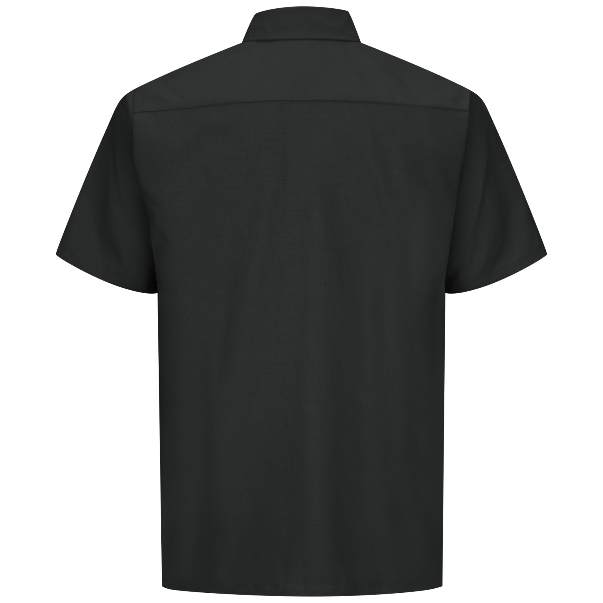 Red Kap Men's SY60 Short Sleeve Solid Ripstop Shirt with Touchtex Technology, Durable Poplin Fabric, and Straight Hem, Professional Workwear | Sizes S-3XL