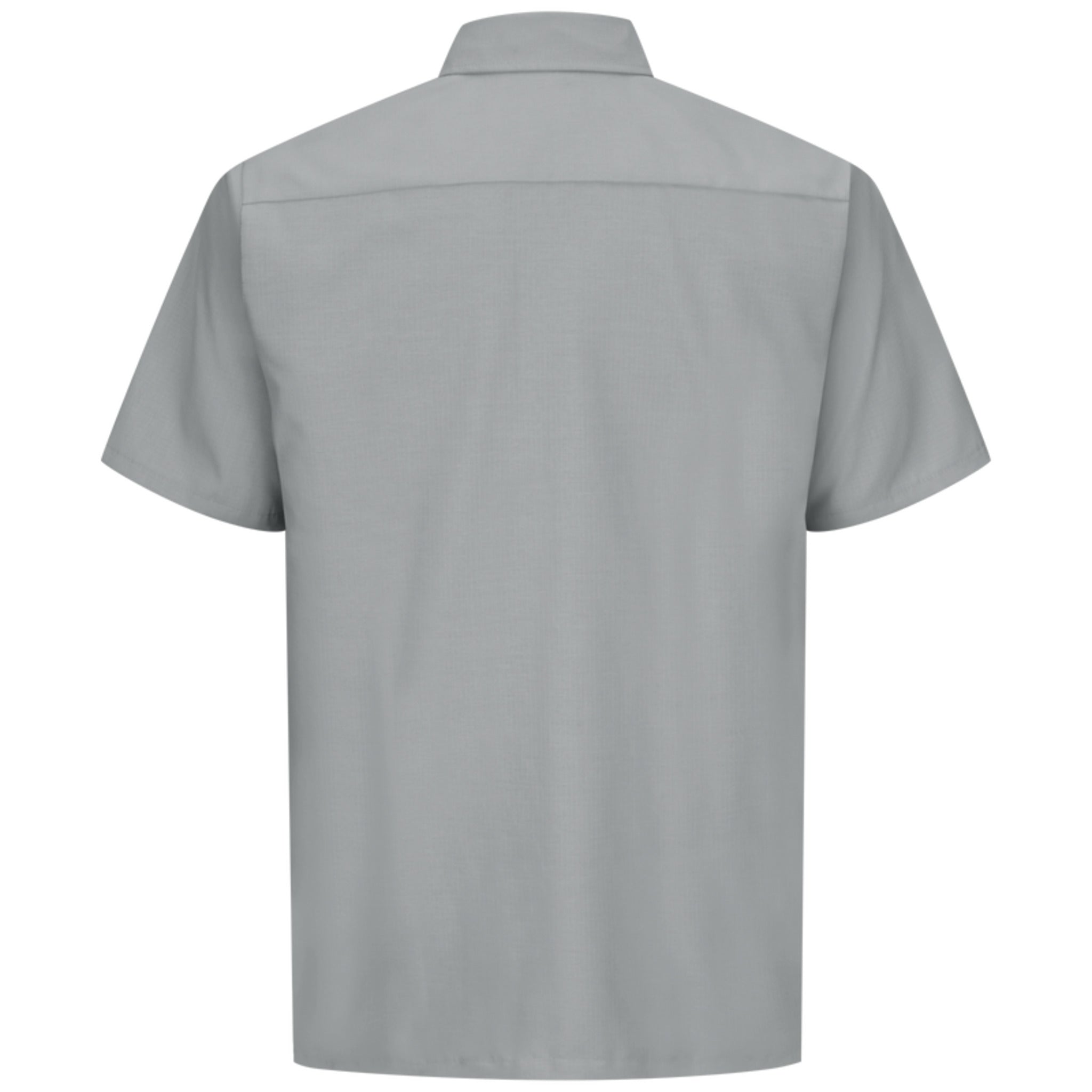 Red Kap Men's SY60 Short Sleeve Solid Ripstop Shirt with Touchtex Technology, Durable Poplin Fabric, and Straight Hem, Professional Workwear | Sizes S-3XL