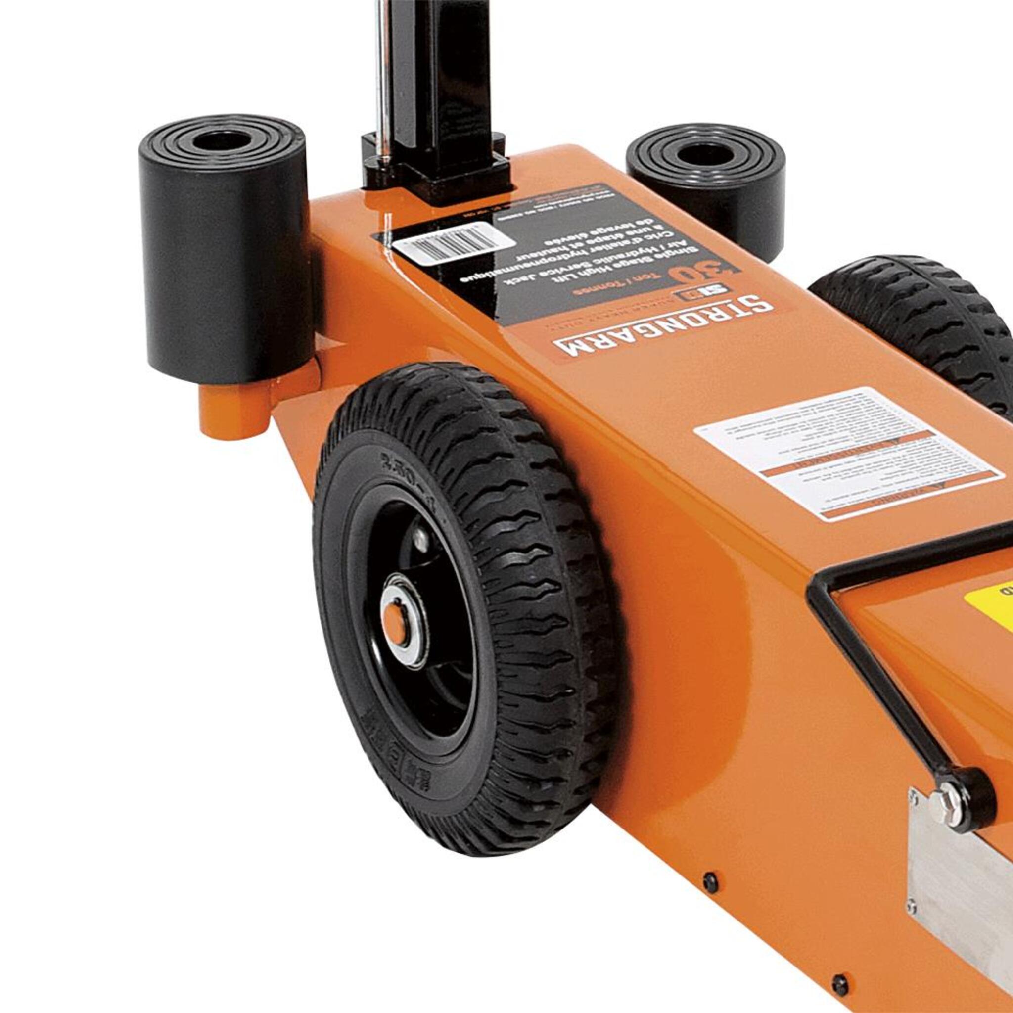 Strongarm 830SHD Single Stage Air/Hydraulic Truck Jack - Super Heavy Duty - 30 Ton Capacity