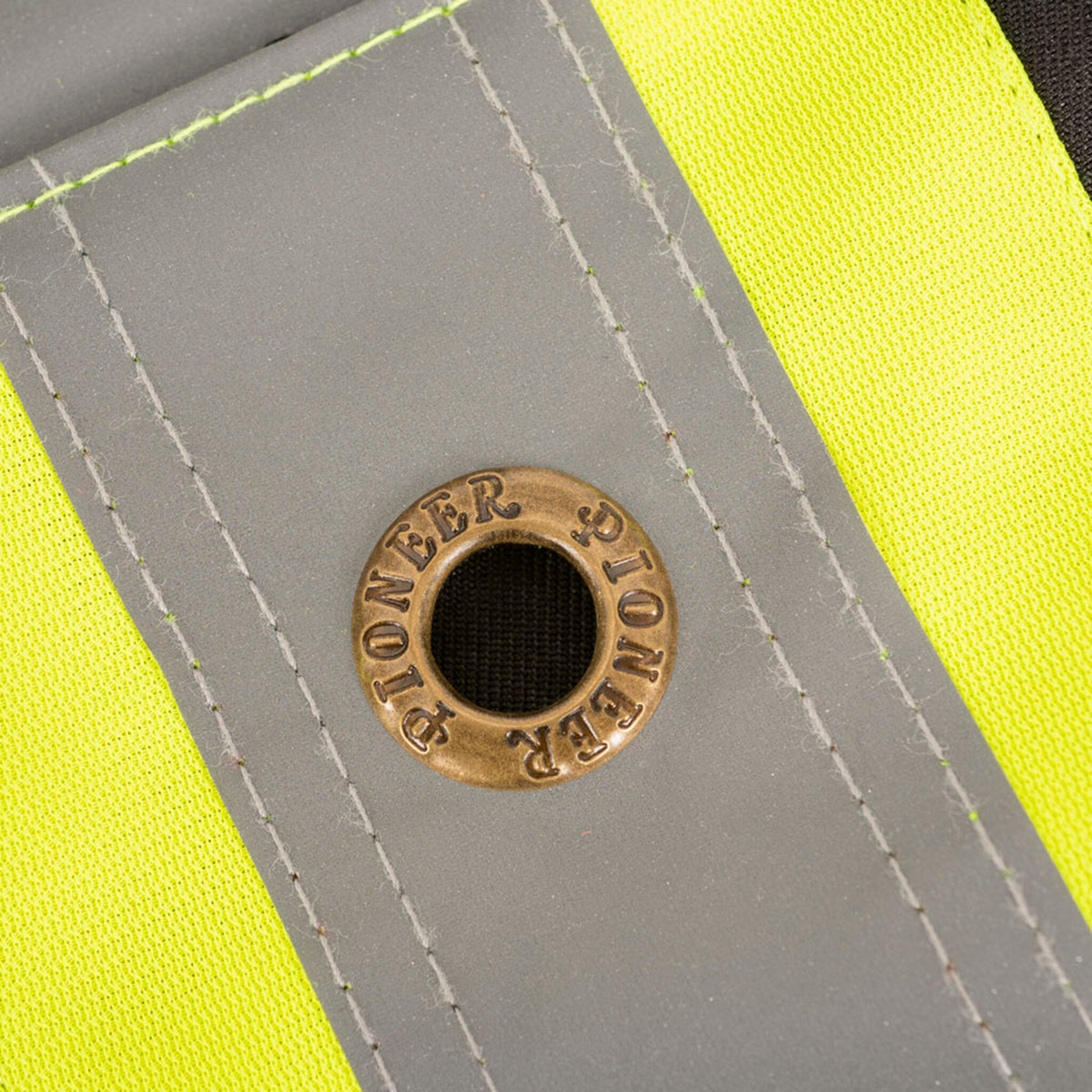 Pioneer Men's Hi Vis Safety Surveyor Vest | 150D Woven Twill Poly | CSA/ANSI Certified, StarTech Reflective, Multi-Pocket, Brass Closure (Models 6693, 6692, 6683, 6692N & 6692BK) | Sizes S–4XL - Items