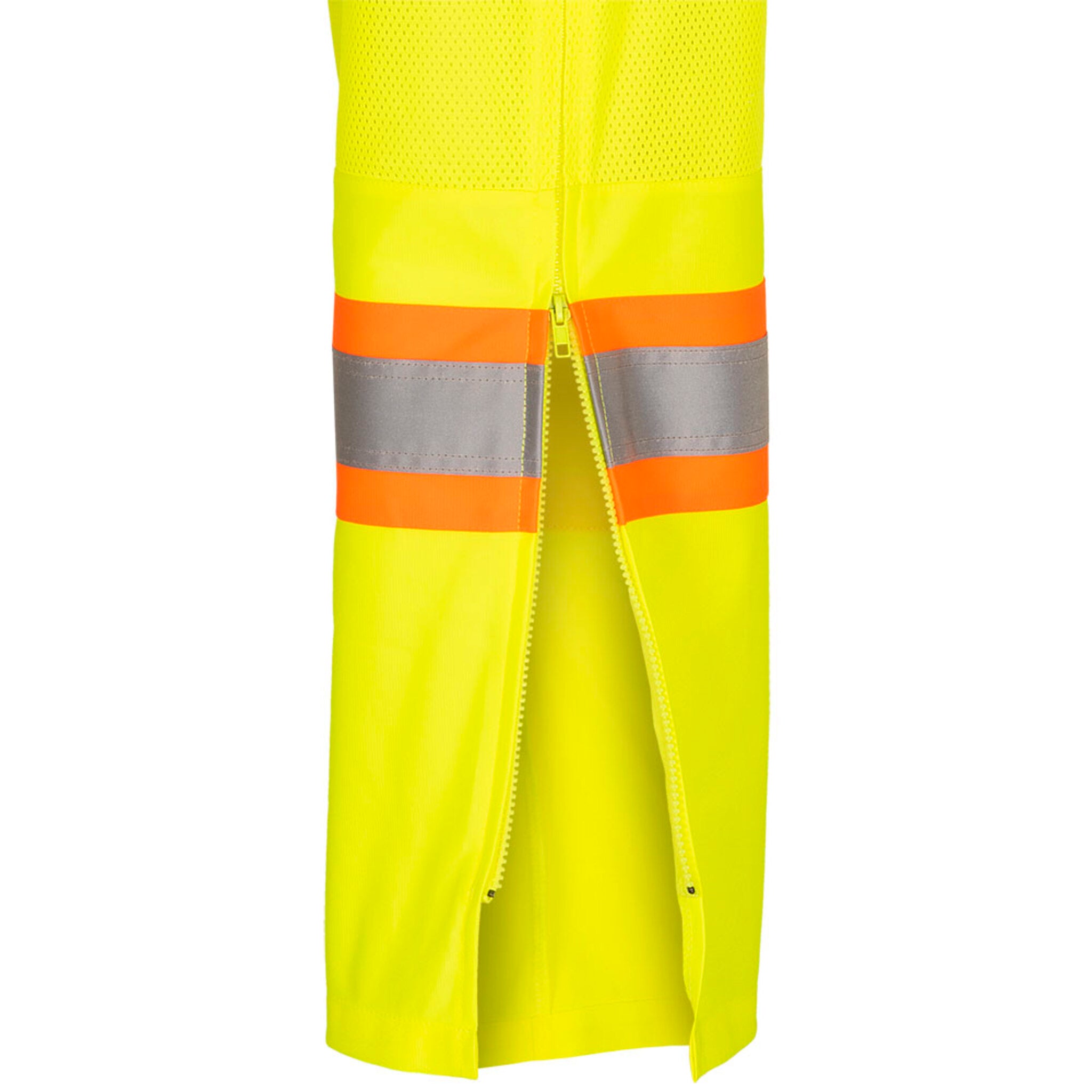 Pioneer Women's Hi Vis Traffic Safety Coveralls, Reflective with Mesh Ventilation, Elastic Waist, 7 Pockets  – Maximum Comfort & Protection | Sizes XS-3XL