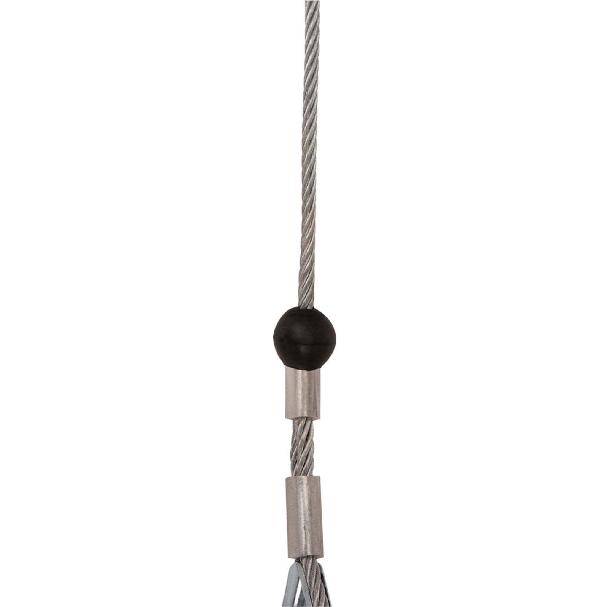 Peakworks Leading Edge Single Leg Self Retracting Cable Lifeline with Snap