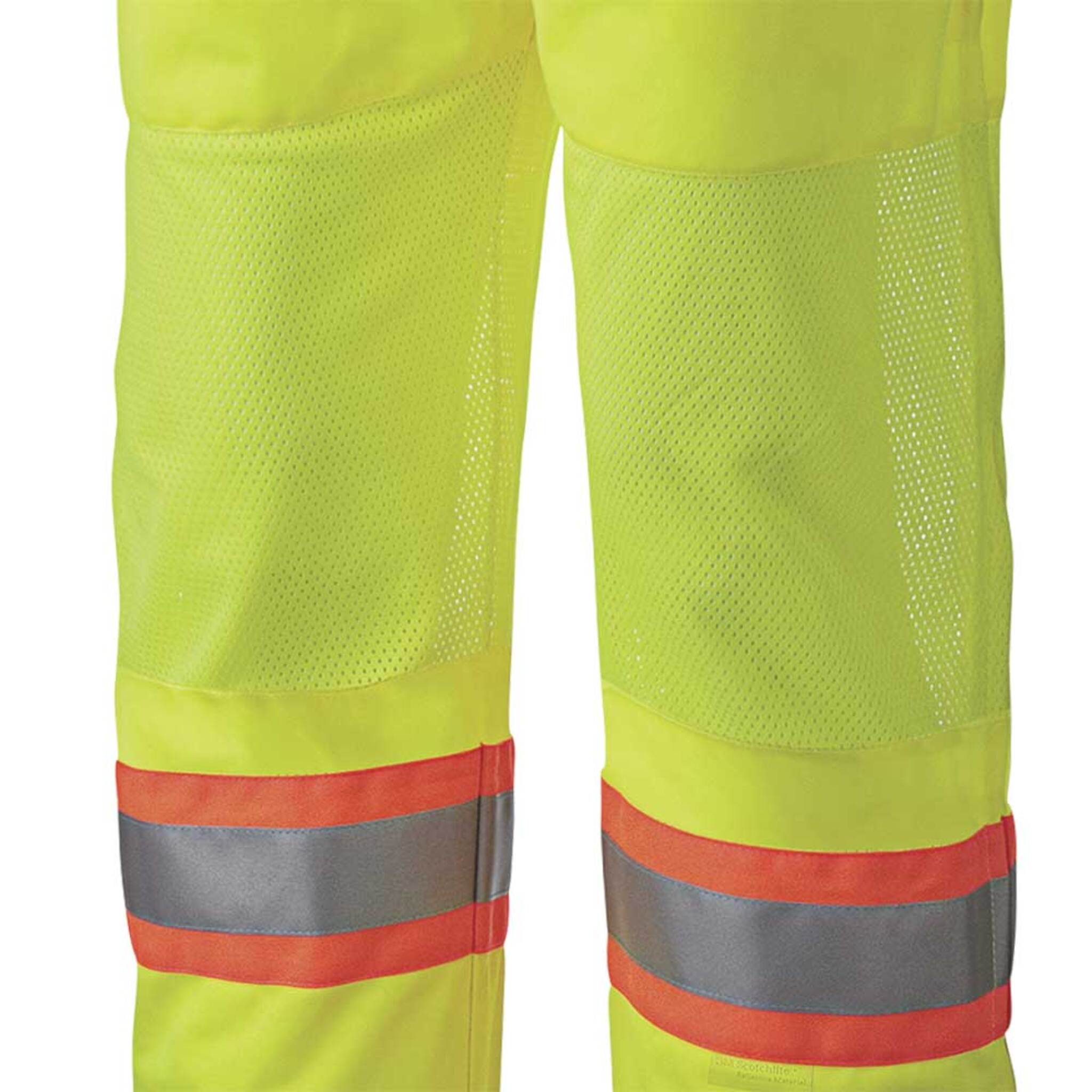 Pioneer Men's Hi Vis Traffic Safety Coveralls - CSA Z96-15, Poly Knit, Breathable Mesh Panels, StarTech® Reflective Tape, 7 Pockets | Sizes M-5XL