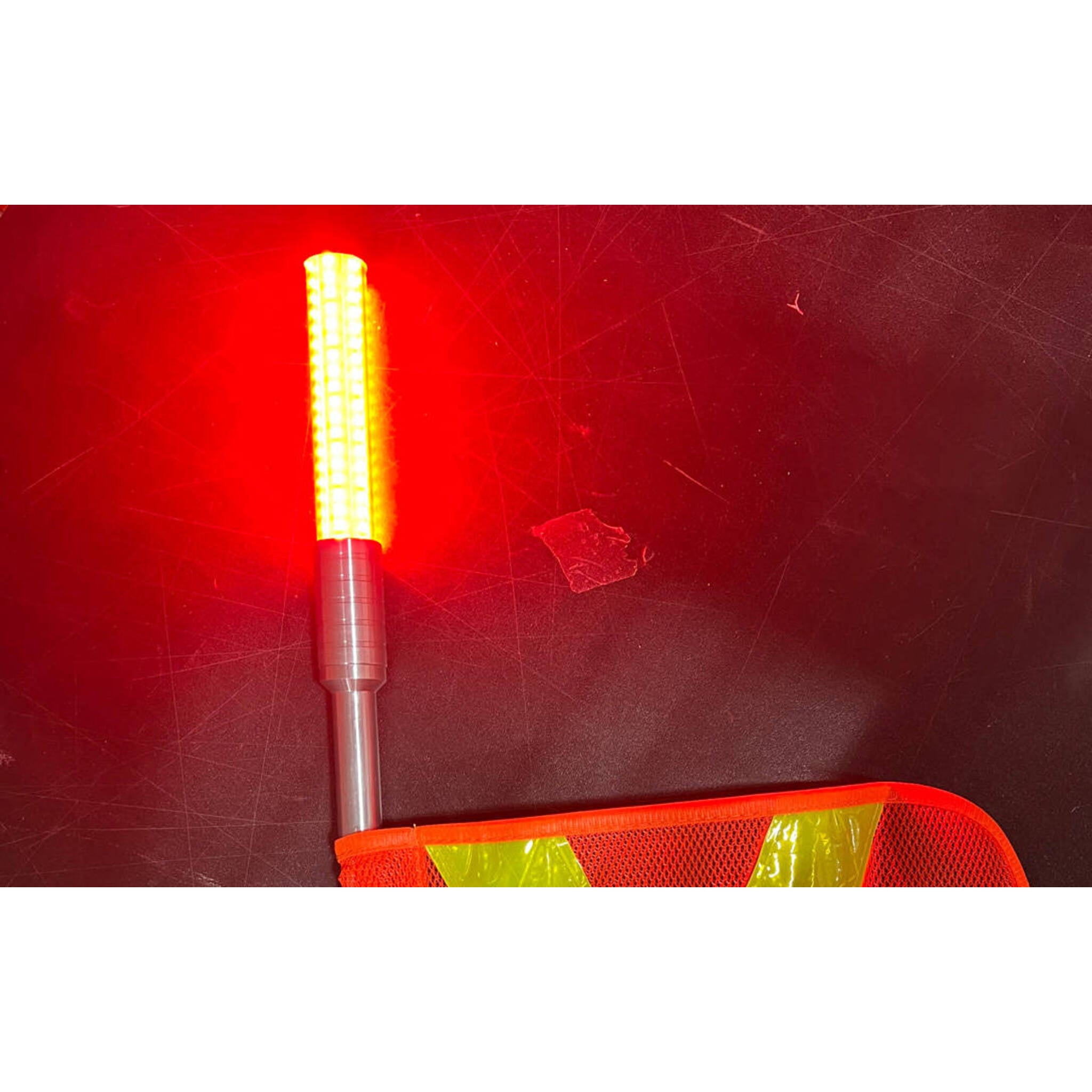 NightRider Safety Whip with Removable LED Top Light - Enhanced Visibility, Durable, Available in 4', 6', and 8', Easy Installation for Maximum Safety