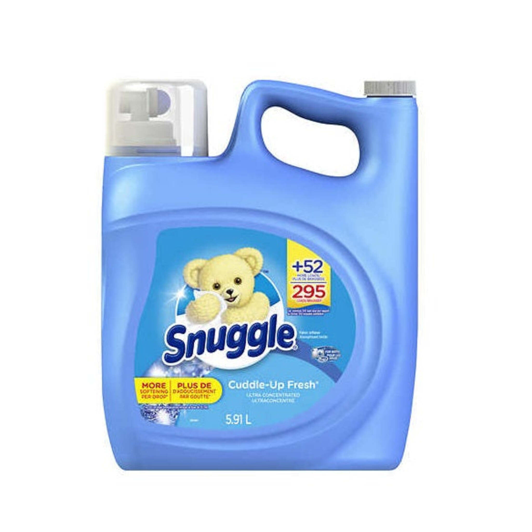 Snuggle Liquid Fabric Softener - 295 Wash loads - 5.91L Size