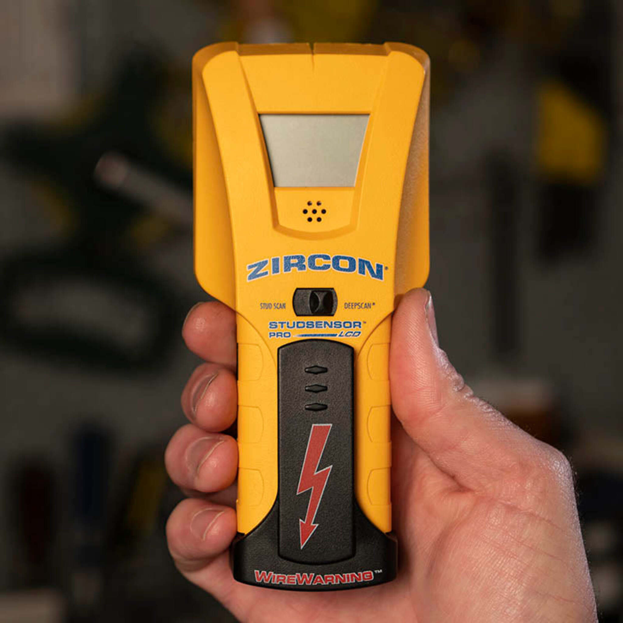 Zircon StudSensor™ Pro LCD Stud Finder with WireWarning®