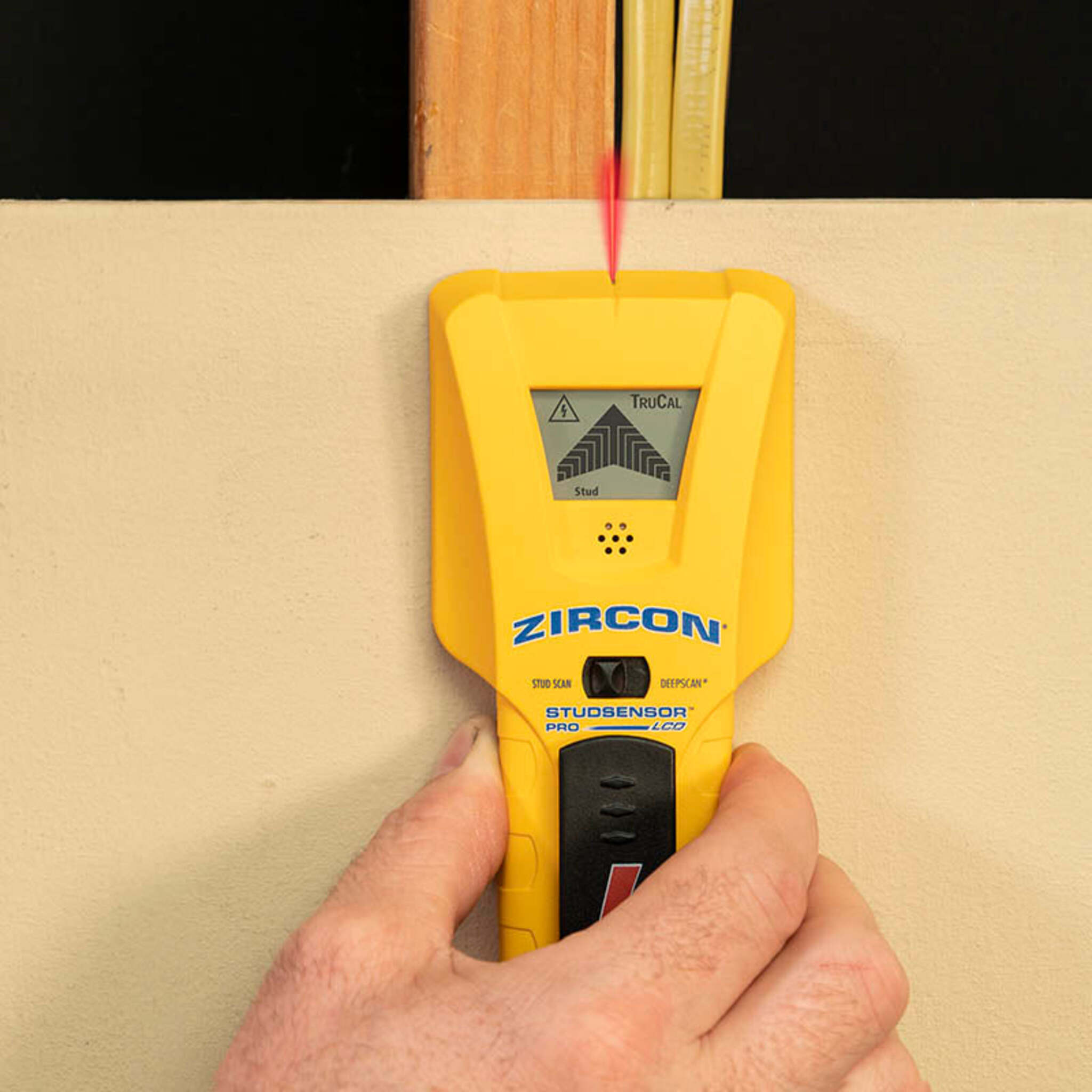 Zircon StudSensor™ Pro LCD Stud Finder with WireWarning®