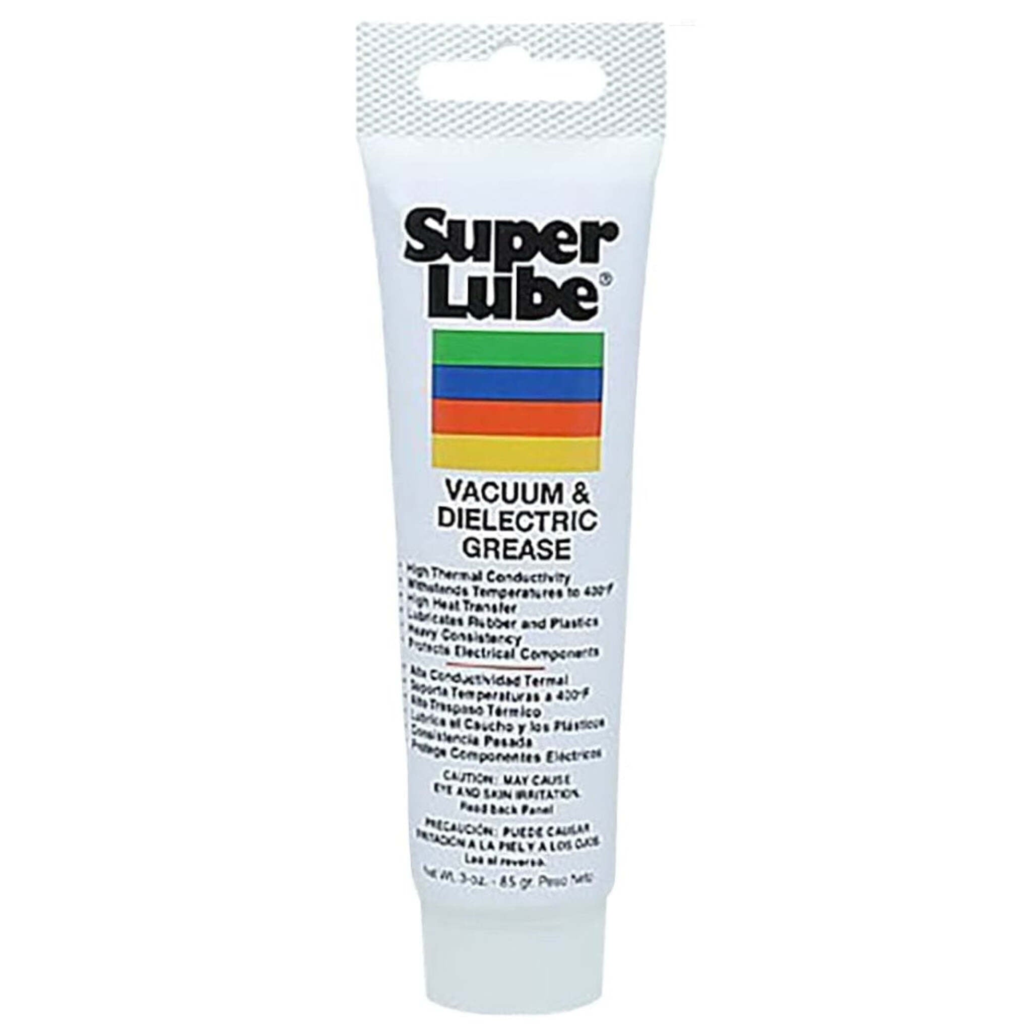 Super Lube 3 oz NSF Silicone Dielectric & Vacuum Grease - High-Performance Food Grade Lubricant for Electrical Insulation & Sealing | -40°F to 500°F