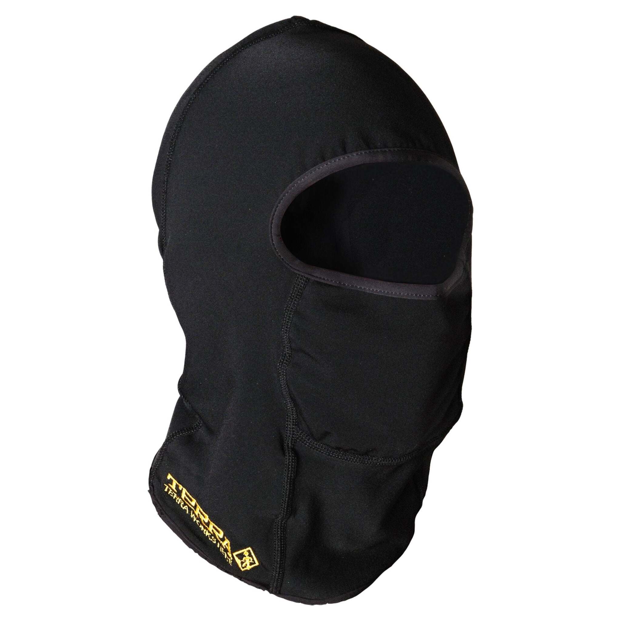 Terra Nylon/Spandex Stretch Balaclava with Soft Fleece Interior, Warm, Flexible, Durable, Comfortable, Minimalist Design, Ideal for Winter Activities