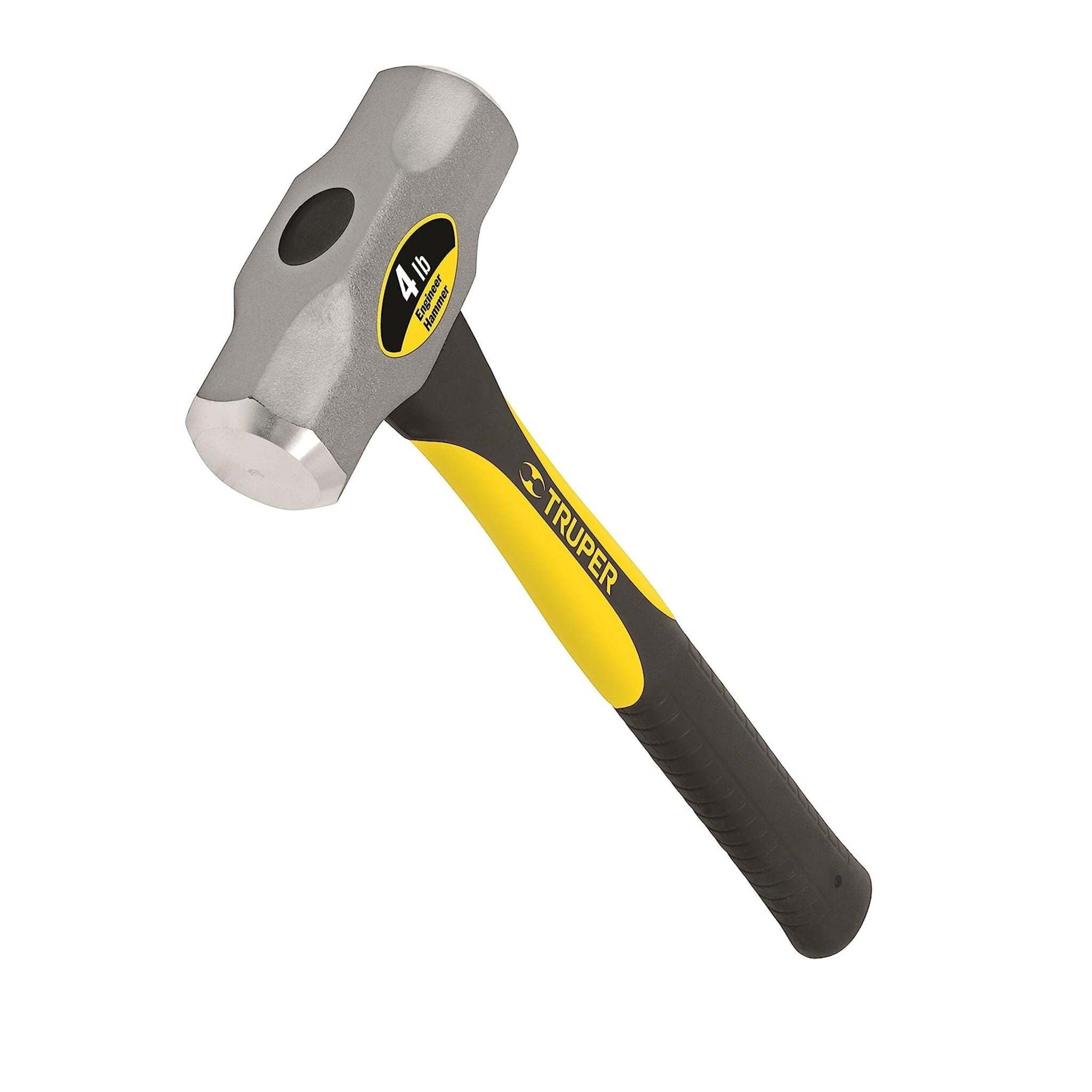 Truper Pro Grade Engineer's Hammers with 14-Inch Ergo Fiberglass Handle