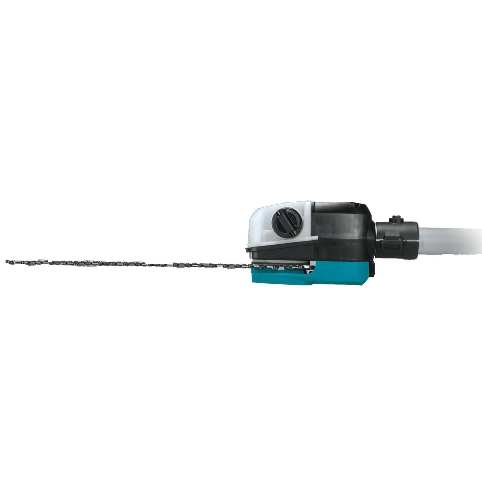 Makita 40Vmax XGT Brushless 10" Telescopic Pole Chainsaw Kit - 13' Reach, 4.0Ah Battery, Rapid Charger, Slim Head, Branch Hook, Accessories Included