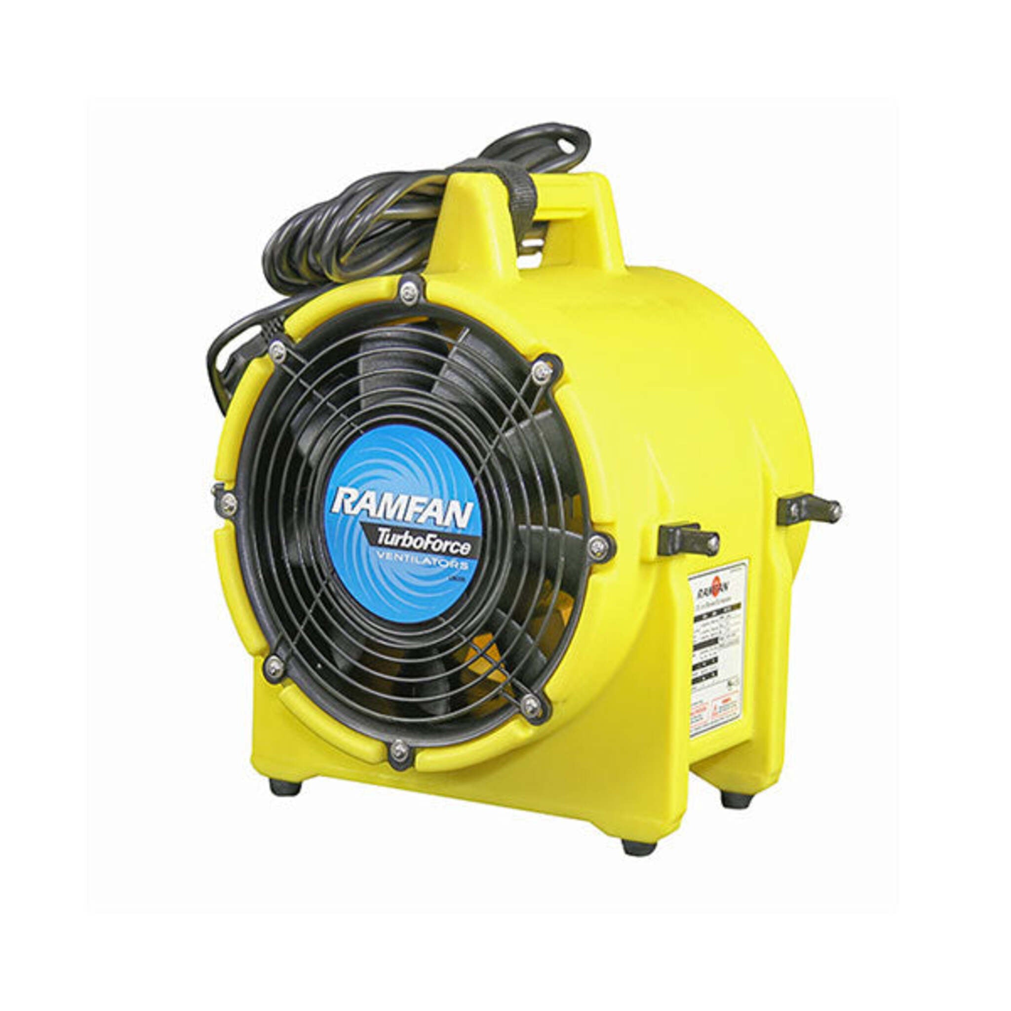 Ramfan UB20 Blower/Exhauster for Confined Spaces - 8 Inch, 120 Volt, High Airflow, Durable, Portable, Efficient, CSA and UL Certified, Easy Setup