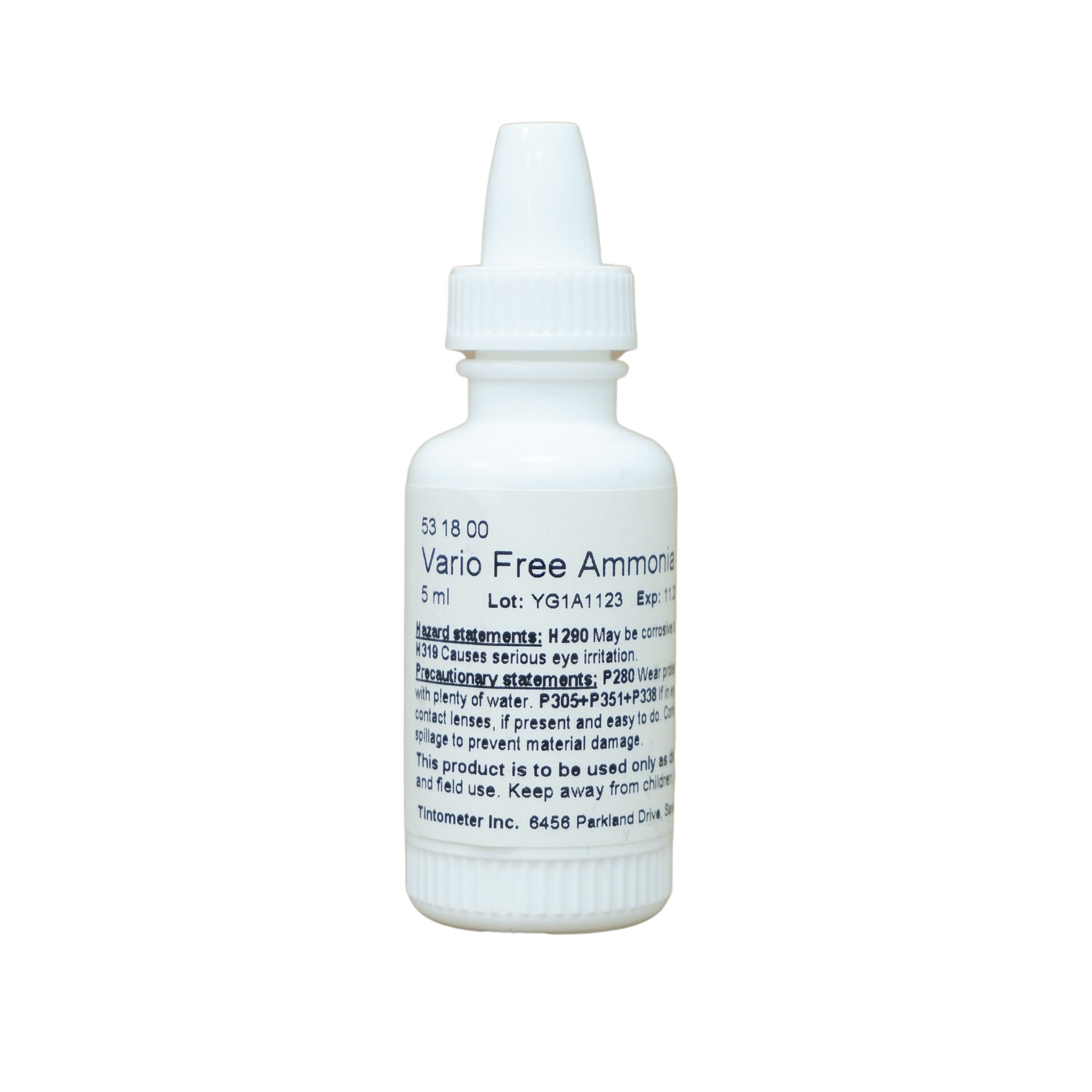 Vario 531800 Free Ammonia Chlorinating Solution, 5 mL SCDB | Indophenol Method Reagent | For Use with Vario 535800 Set | Lab & Field Water Testing