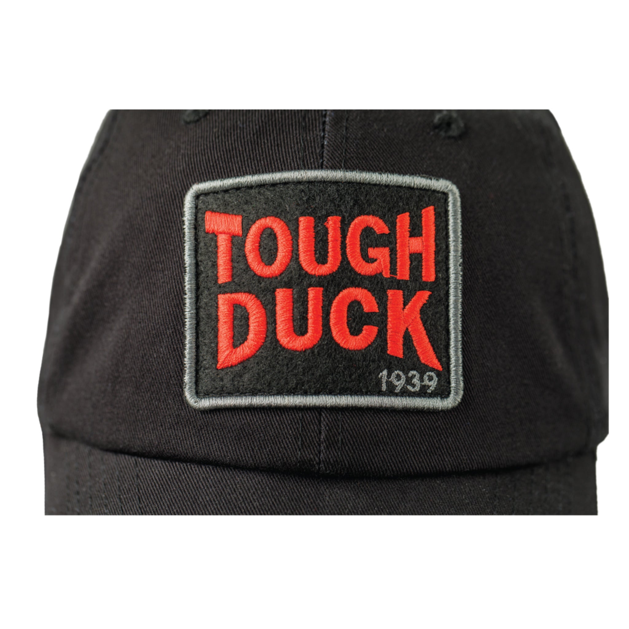 Tough Duck WA50 Baseball Cap with Embroidered Logo Patch, 100% Cotton, Adjustable Snapback for Perfect Fit, Stylish and Durable Outdoor Headwear | One Size