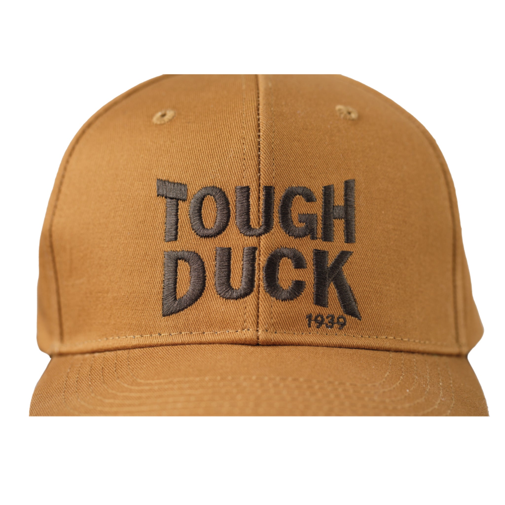 Tough Duck WA51 Baseball Cap with Embroidered Logo, 100% Cotton, Adjustable Snapback for Perfect Fit, Stylish Outdoor Headwear, Signature Elegance | One Size