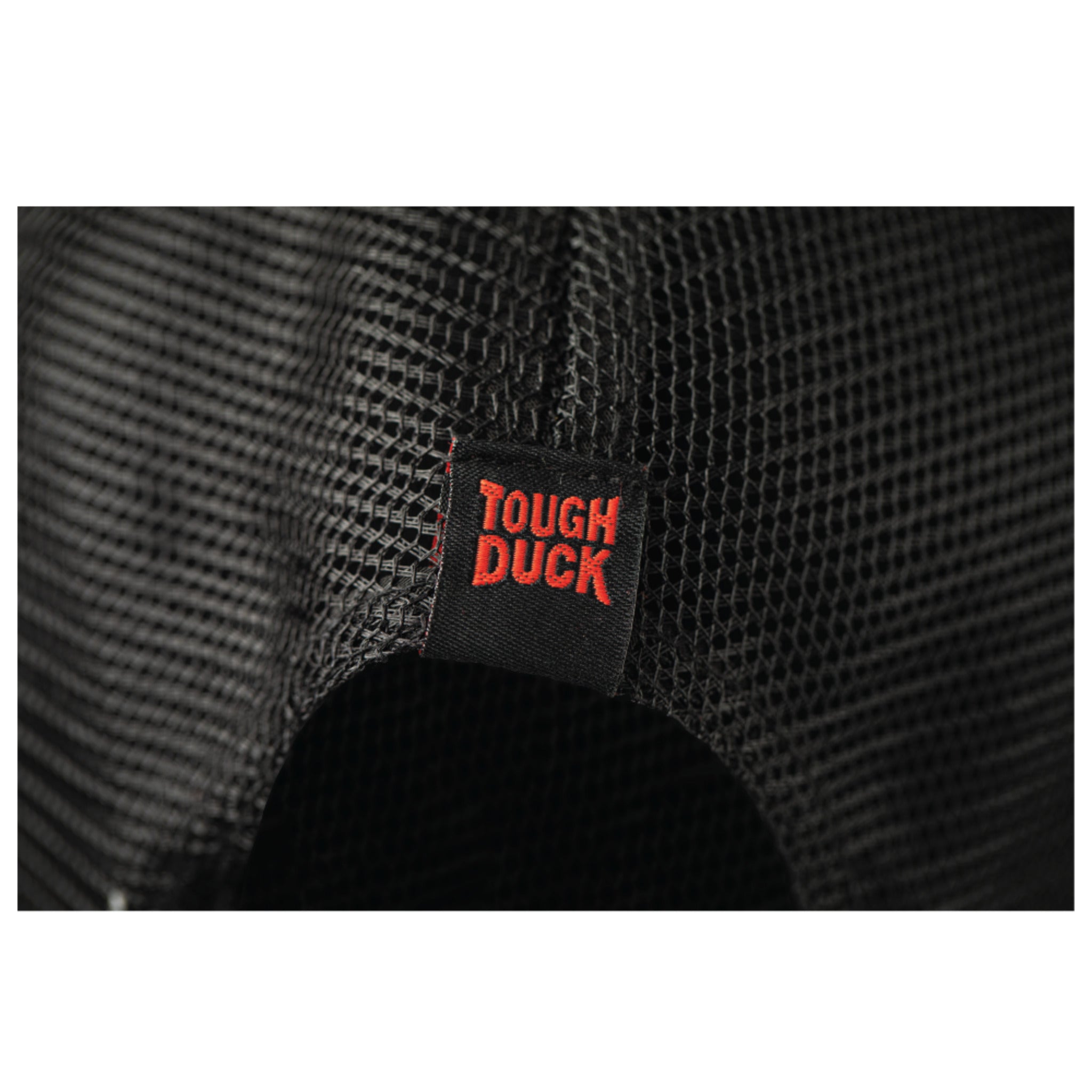 Tough Duck WA52 Trucker Hat with Embroidered Logo Patch, 100% Cotton Front, Breathable Polyester Mesh Back, Adjustable Snapback, Iconic Design for Everyday Wear | One Size