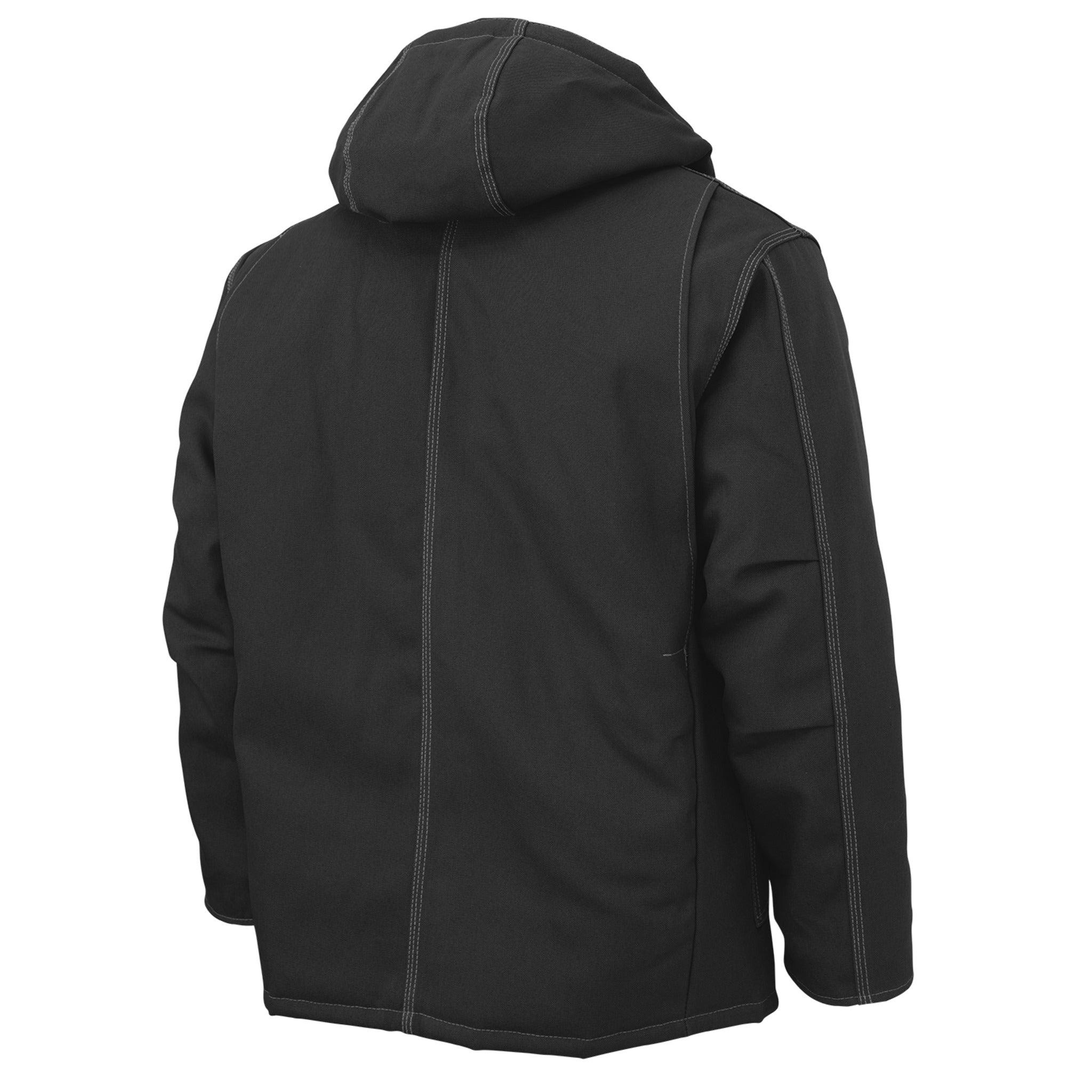 Tough Duck WJ34 Men's Winter Work Parka - Ultimate 12 oz Cotton Duck, Insulated, Water Repellent, Durable, Adjustable Hood, for Extreme Cold | Sizes S-5XL - Items