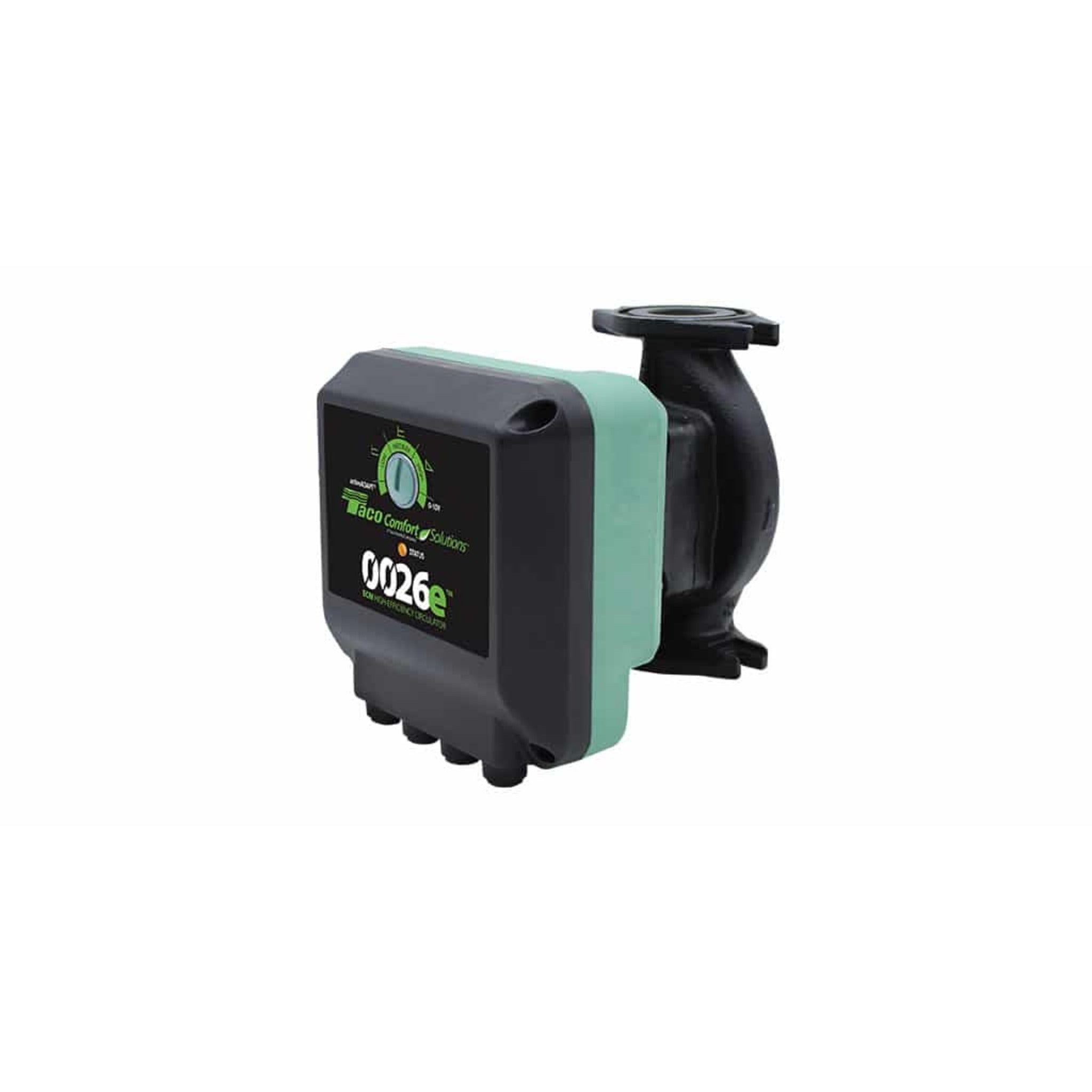 Taco 0026e ECM High-Efficiency Variable Speed Circulator - Ideal for Hydronic Heating, Chilled Water Cooling, and Domestic Hot Water Systems