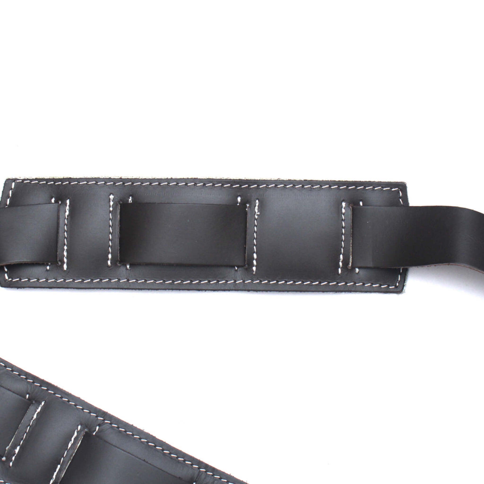 MECHTOOLS Suspenders with Thick Leather Straps for Men