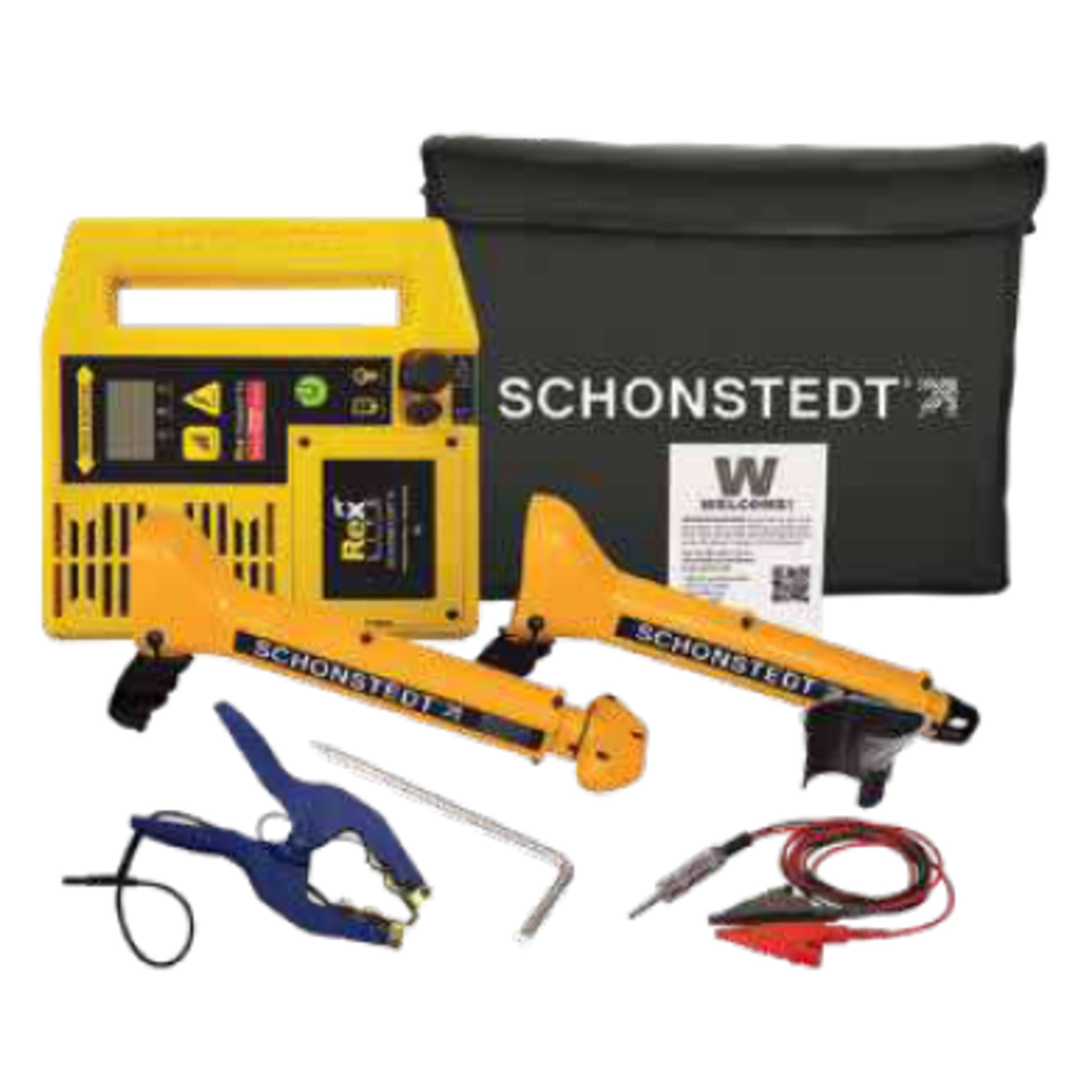 Schonstedt REX-LITE 33 kHz Dual-Frequency Pipe and Cable Locator Combo Kit Pipe Cleaning and Thawing - Cleanflow