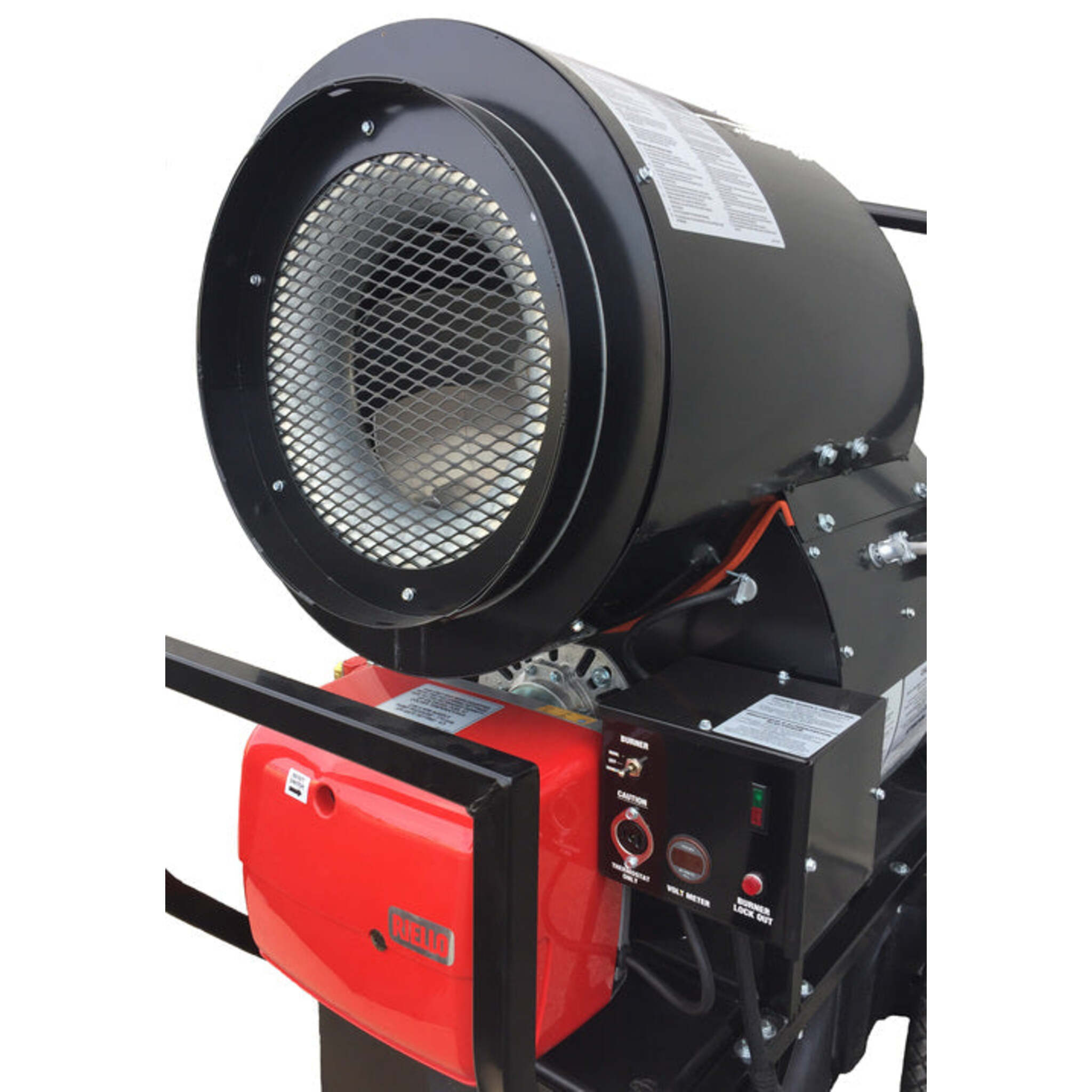 Flagro Oil Indirect Fired Heater - Recirculating Hood | 390,000 BTU Facility Equipment - Cleanflow