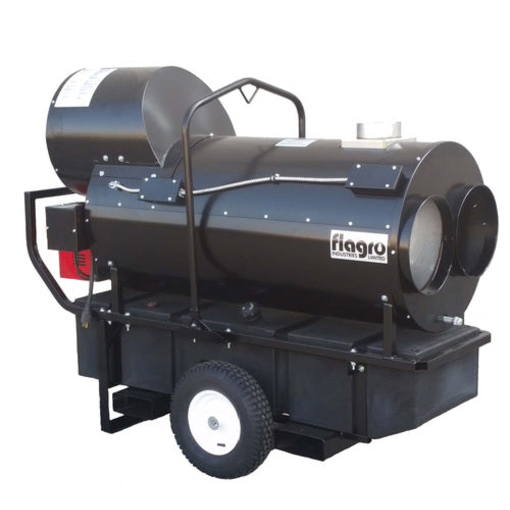 Flagro Oil Indirect Fired Heater - Recirculating Hood | 390,000 BTU Facility Equipment - Cleanflow