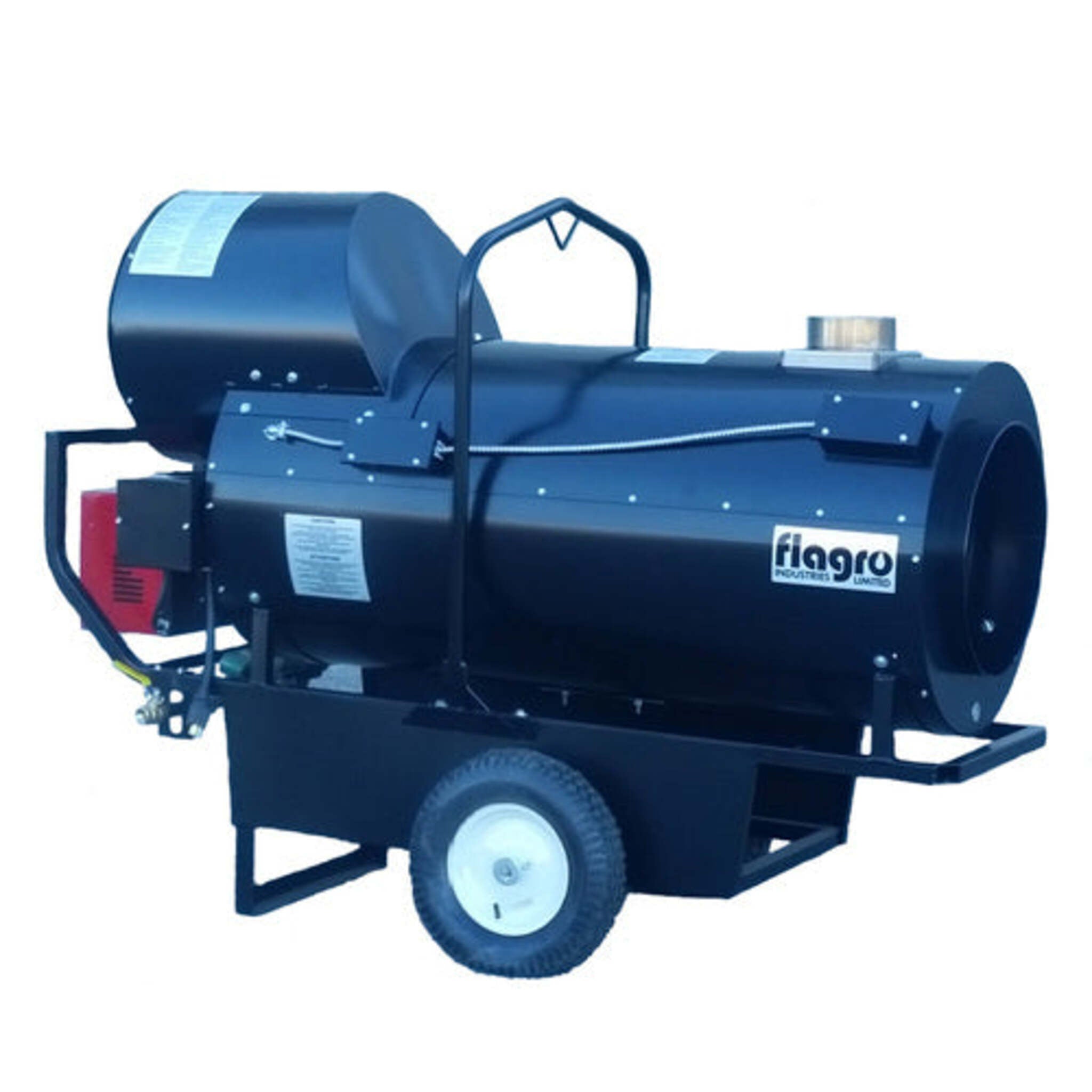 Flagro Propane/Natural Gas Indirect Fired Heater - Recirculating Hood | 390,000 BTU Facility Equipment - Cleanflow