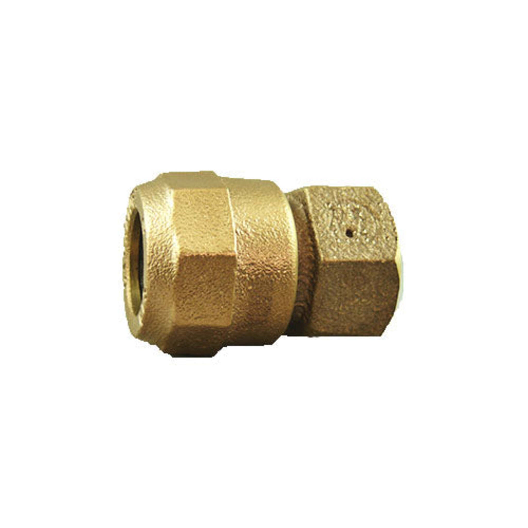 Copper Tube Size LF Brass Compression by FPT Adapter