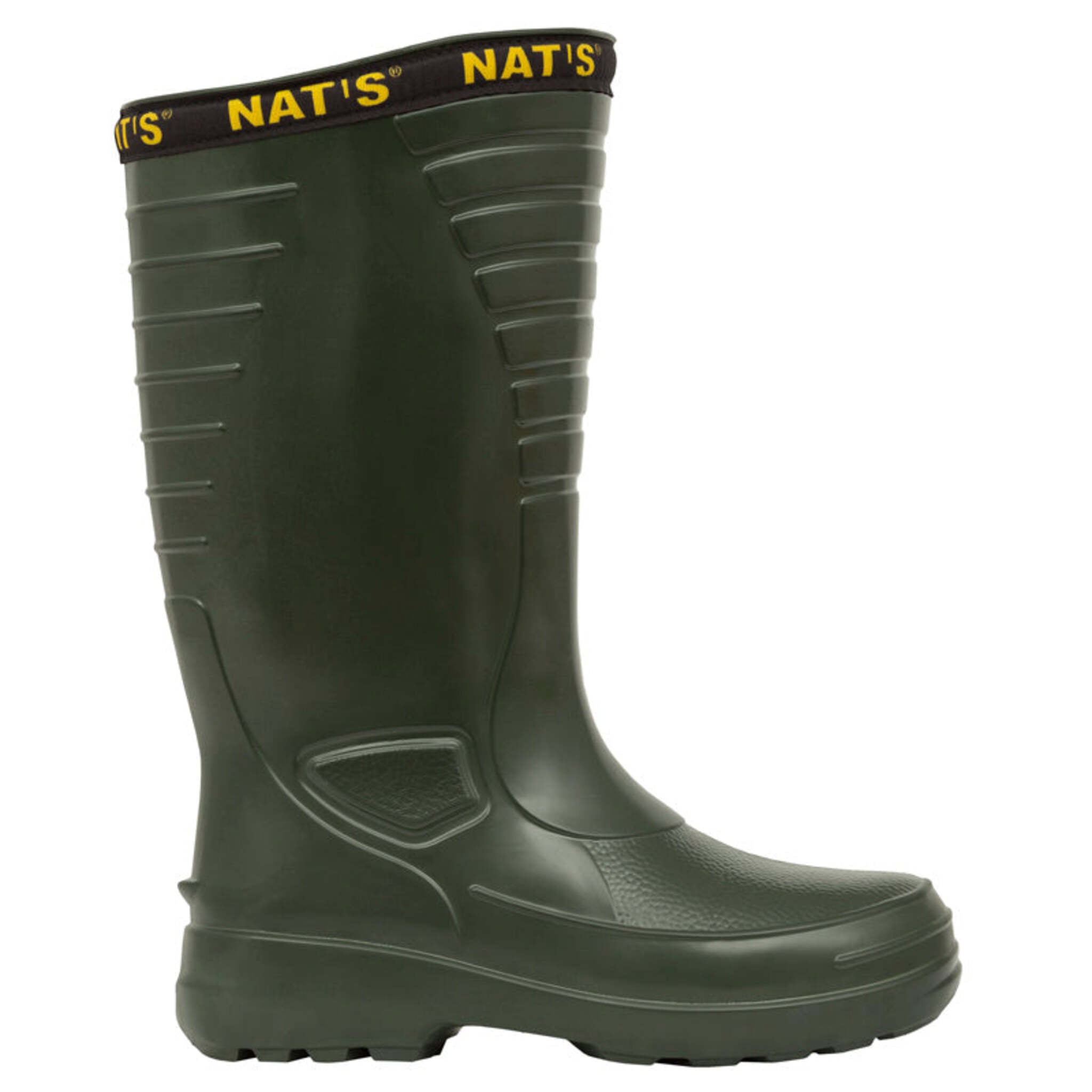 Nats Men's Rain Work Boots 1540 EVA Waterproof Ultra - Lightweight, Insulated, Chemical Resistant, Shock Absorbing, Anti-Microbial | Sizes 7-13