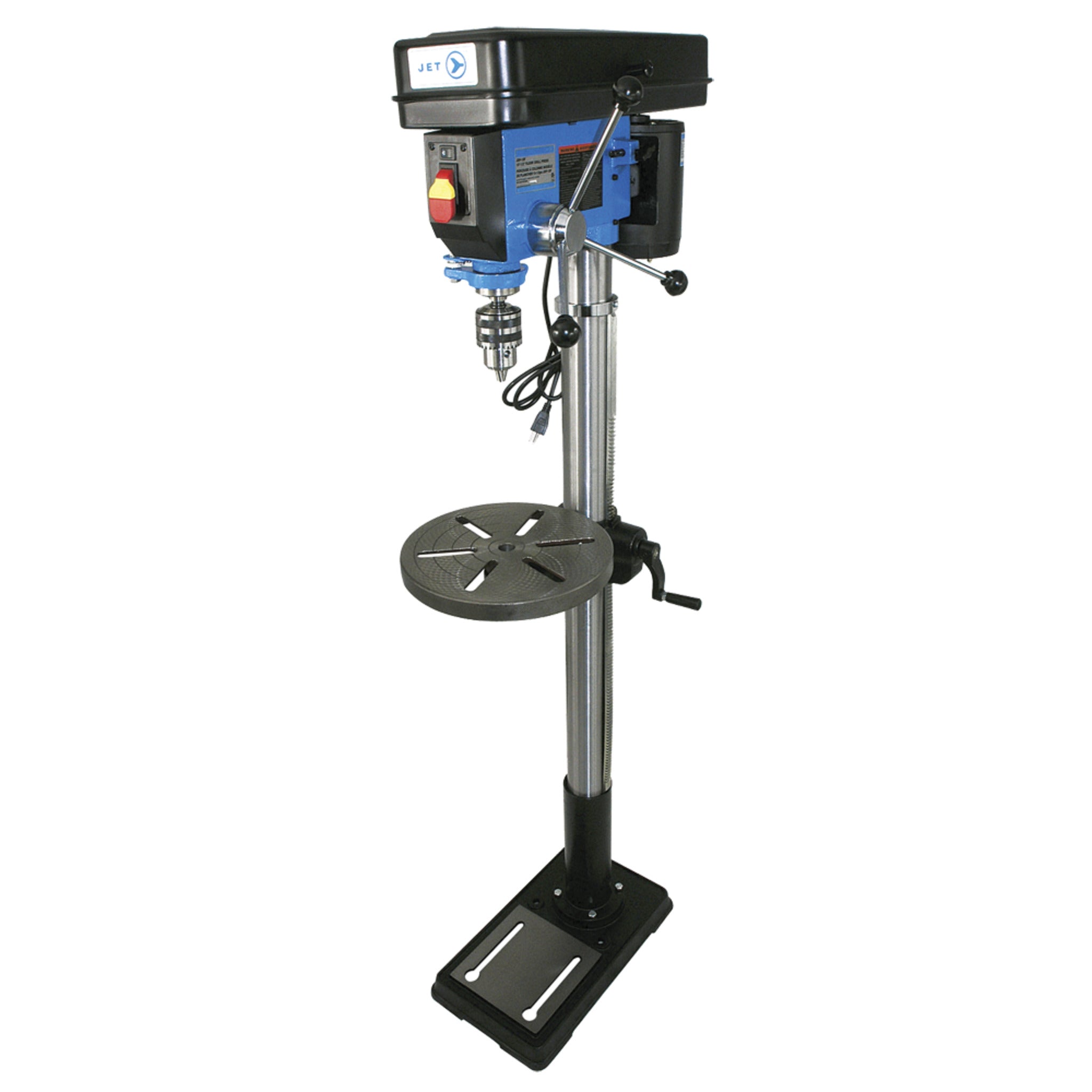 Jet Heavy Duty Floor Stand Drill Press - 3/4 HP - 12 Speed Shop Equipment - Cleanflow