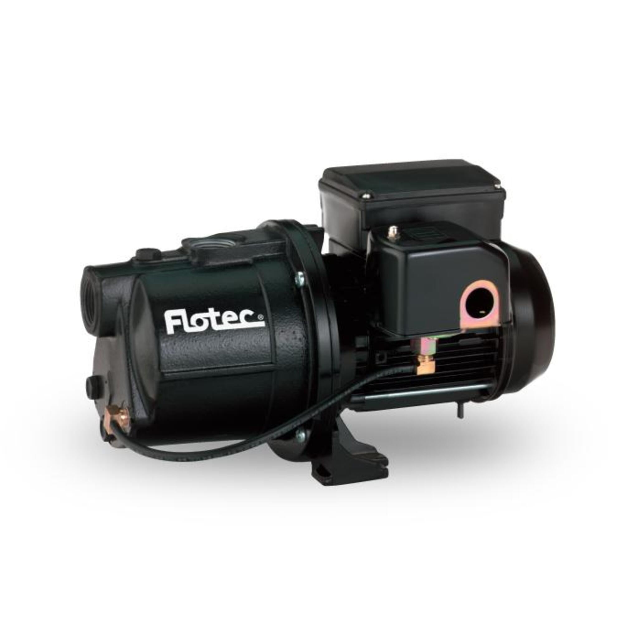 Flotec Cast Iron Shallow Well Jet Pump | 1/2 HP | 120 Volt Well Pumps and Pressure Tanks - Cleanflow