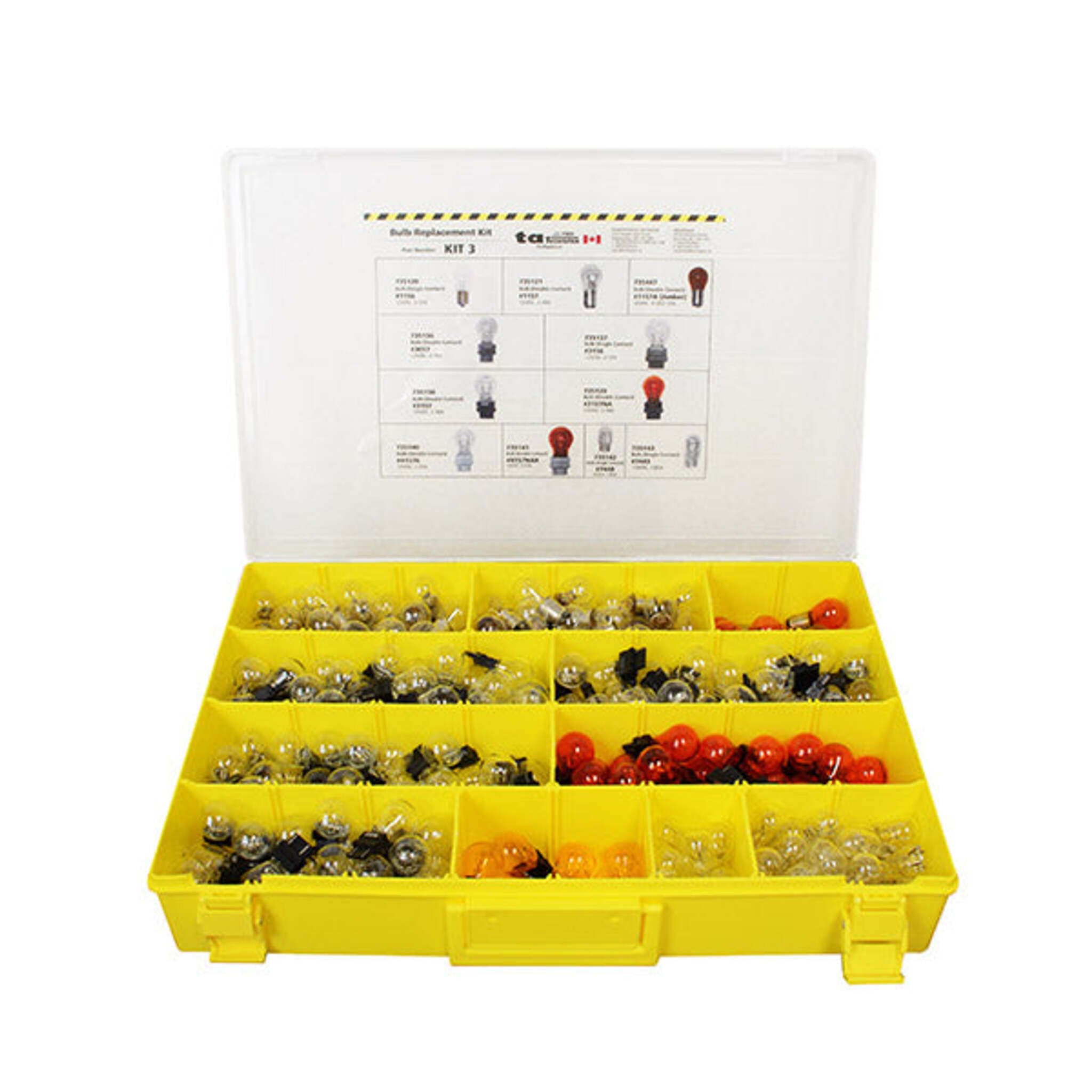 Techspan Bulb Replacement 'Flip' Kit Assortment - 330 pcs