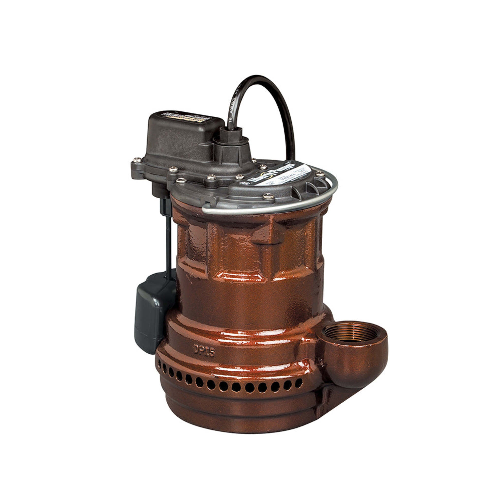 Liberty 247 Cast Iron Sump Pump | 1/4 Hp | 120V Dewatering Pumps - Cleanflow