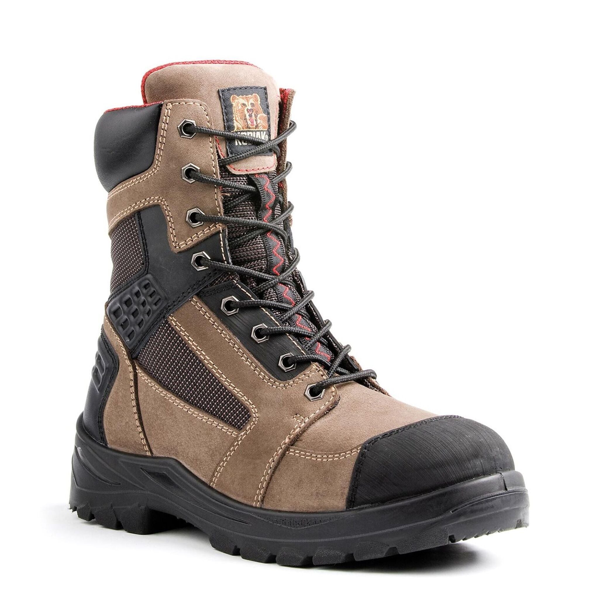 Kodiak Rebel Steel Toe 8" Men's Work Boot | Smoke | Sizes 7 - 14 Work Boots - Cleanflow