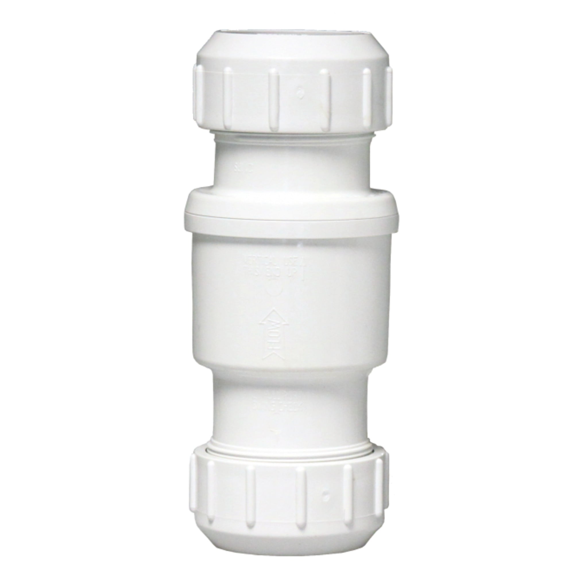 Quiet Check Valves with Compression Ends – Full Port for Schedule 40 & 80 Pipe, Durable, Reduces Water Hammer, Ideal for Sump, Sewage & Grinder Pumps