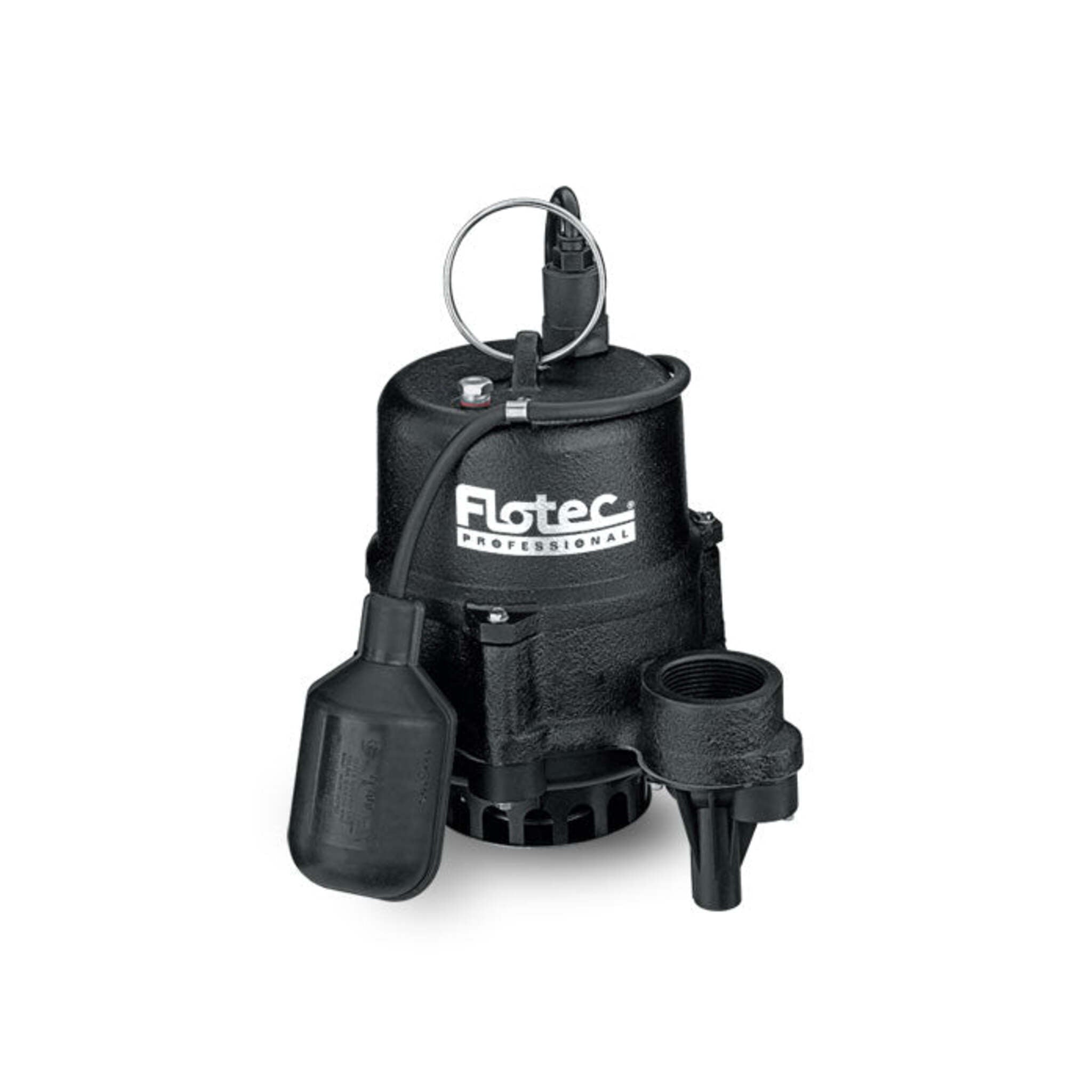 Flotec E5005TLT Cast Iron Effluent Pump | 1/2 HP | 115V Dewatering Pumps - Cleanflow