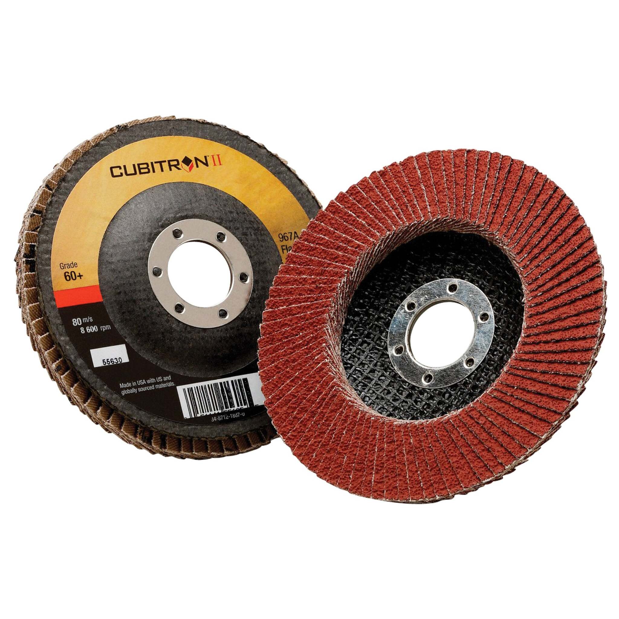 3M Cubitron II Flap Discs - Type 27 Depressed Centre Style Shop Equipment - Cleanflow