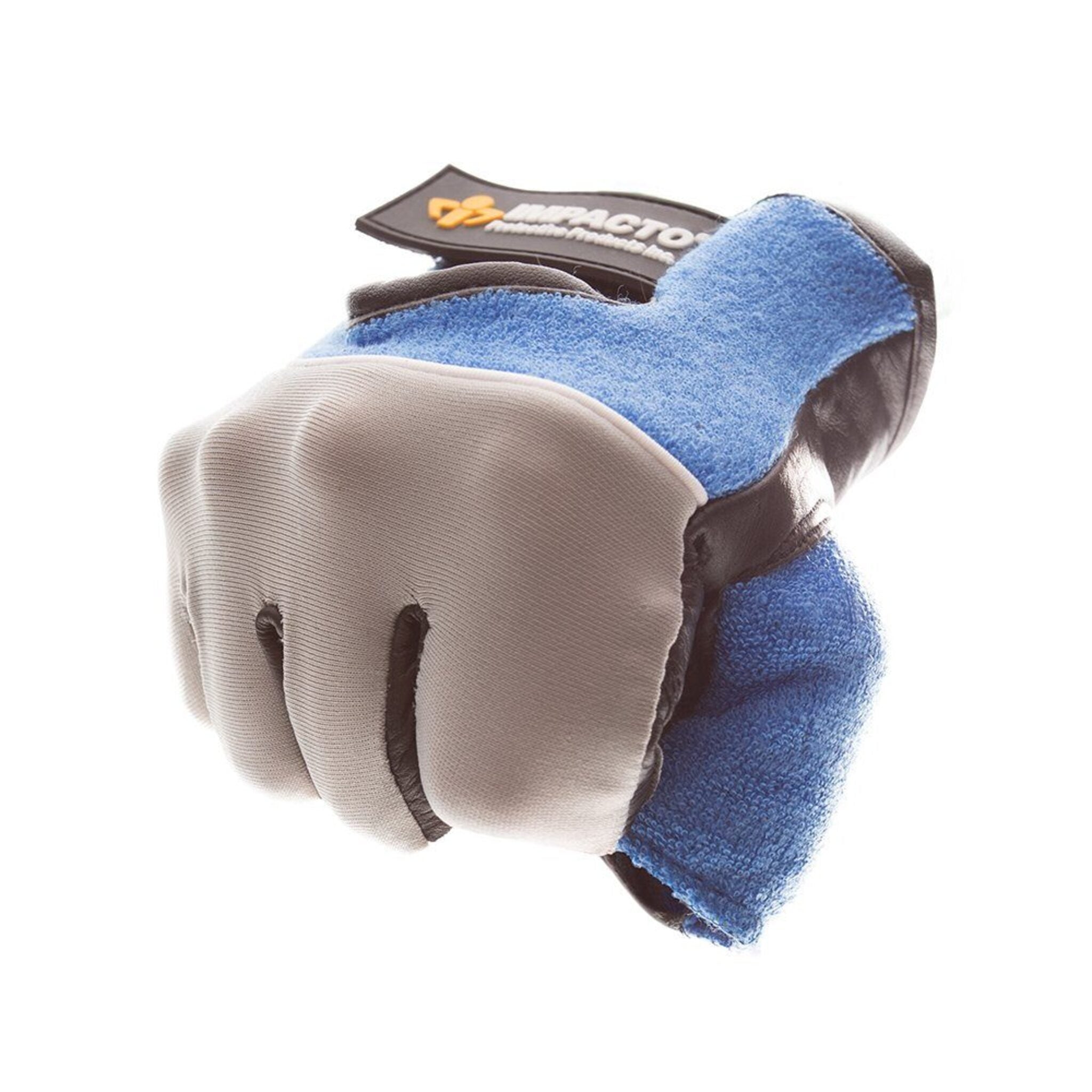 Impacto Open Finger Gel Palm Breathable Work Glove Work Gloves and Hats - Cleanflow